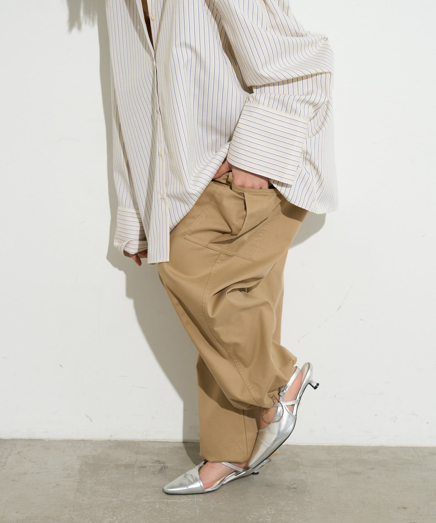 BIRTHDAY BAR(バースデイバー) 【B-DAY STORE】ワイドカーゴパンツ　レディス