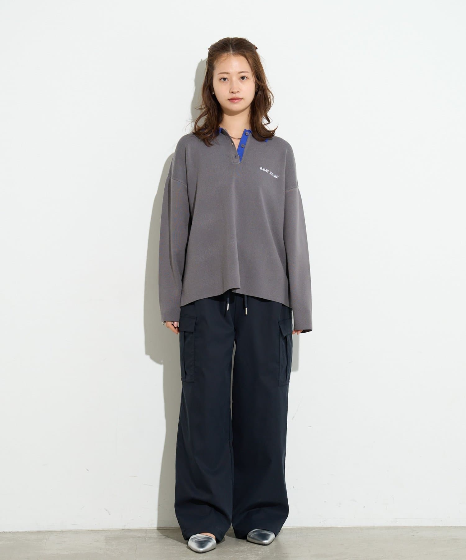 BIRTHDAY BAR(バースデイバー) 【B-DAY STORE】ワイドカーゴパンツ　レディス