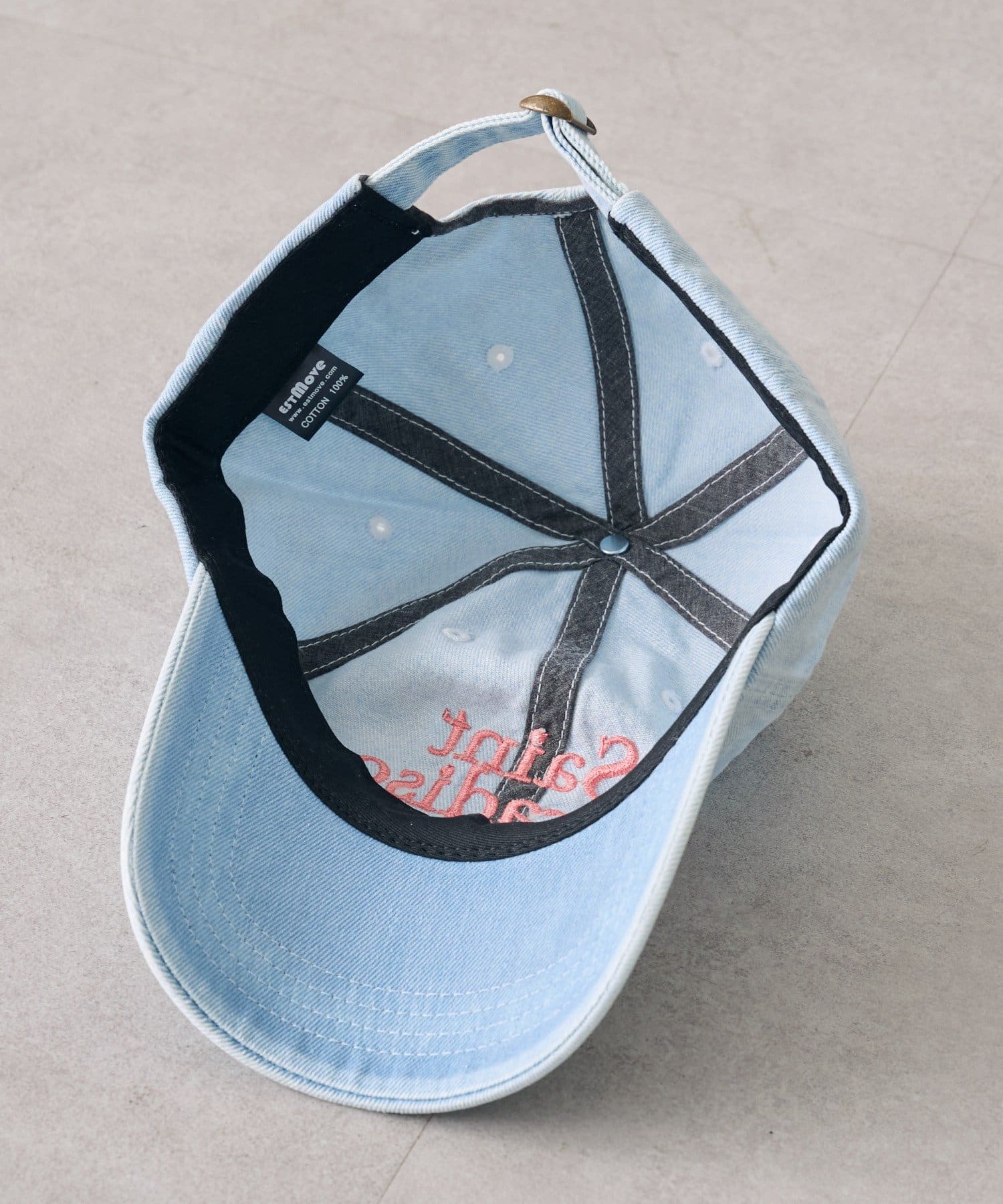 mystic(ミスティック) デニムロゴキャップ