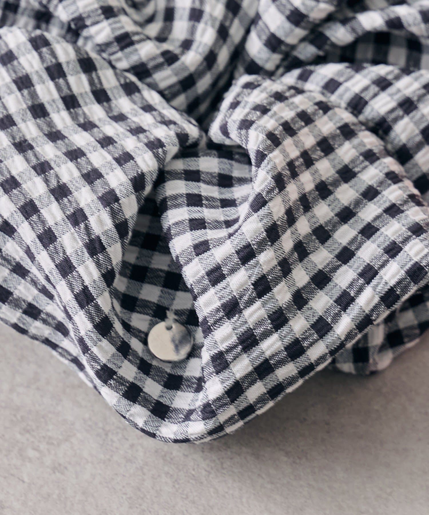 mystic(ミスティック) チャーム付きギンガムシュシュ