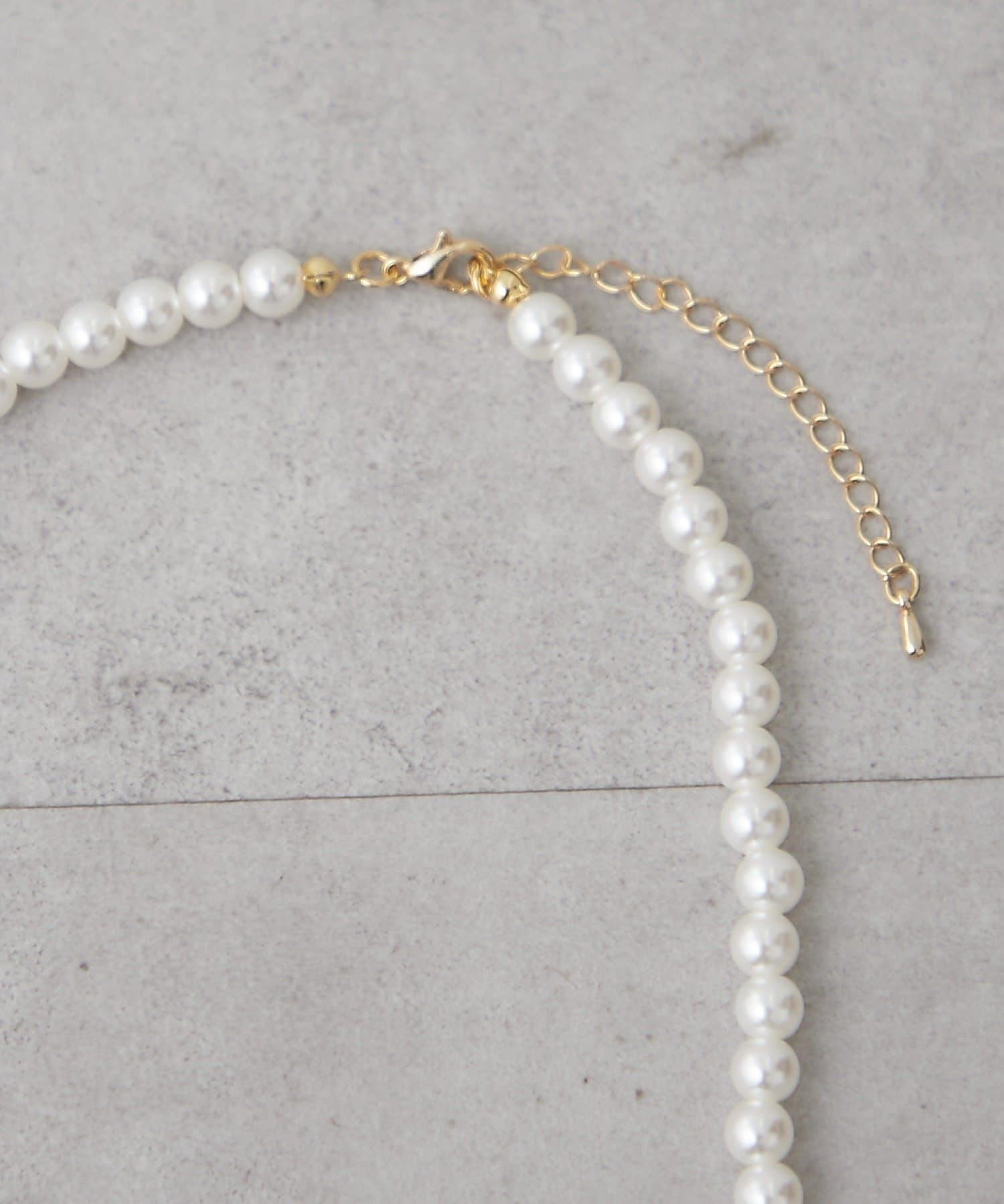 mystic(ミスティック) シンプルパールネックレス