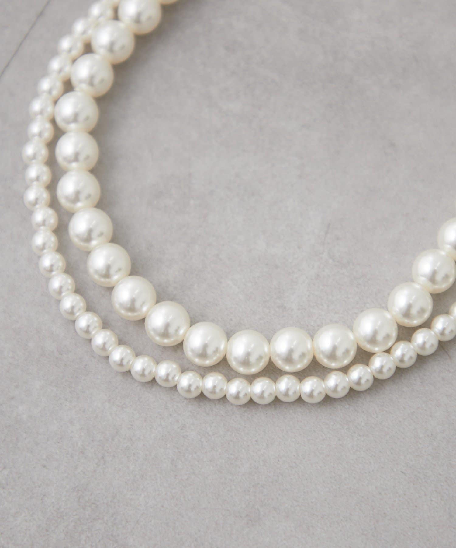 mystic(ミスティック) Ｗパールネックレス