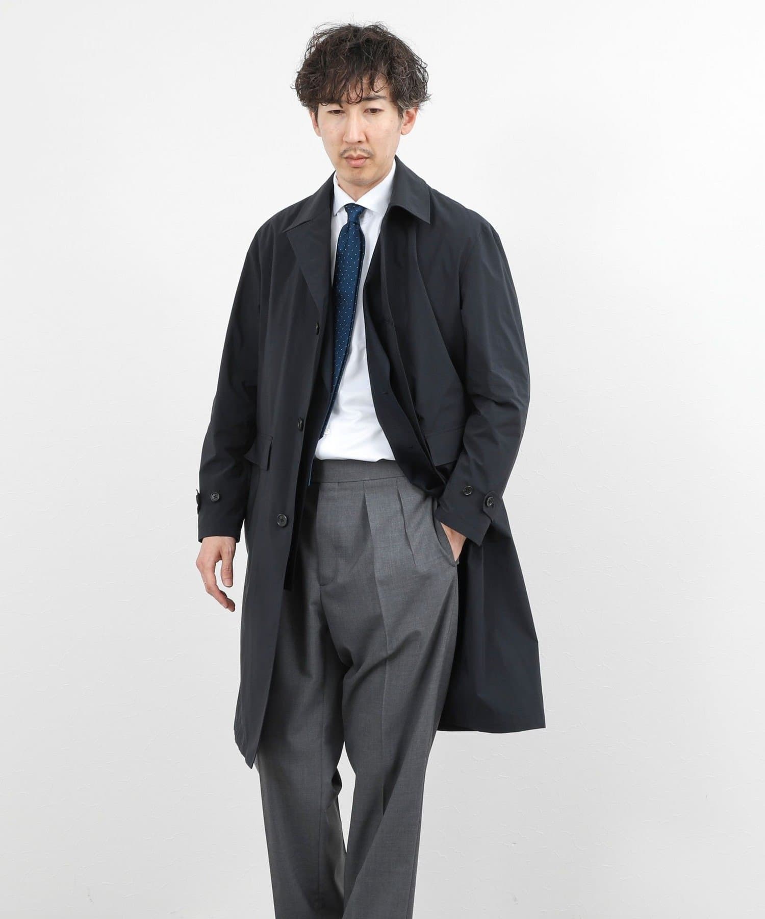 NOLLEY'S(ノーリーズ) 【ダントツ撥水】ステンカラーコート