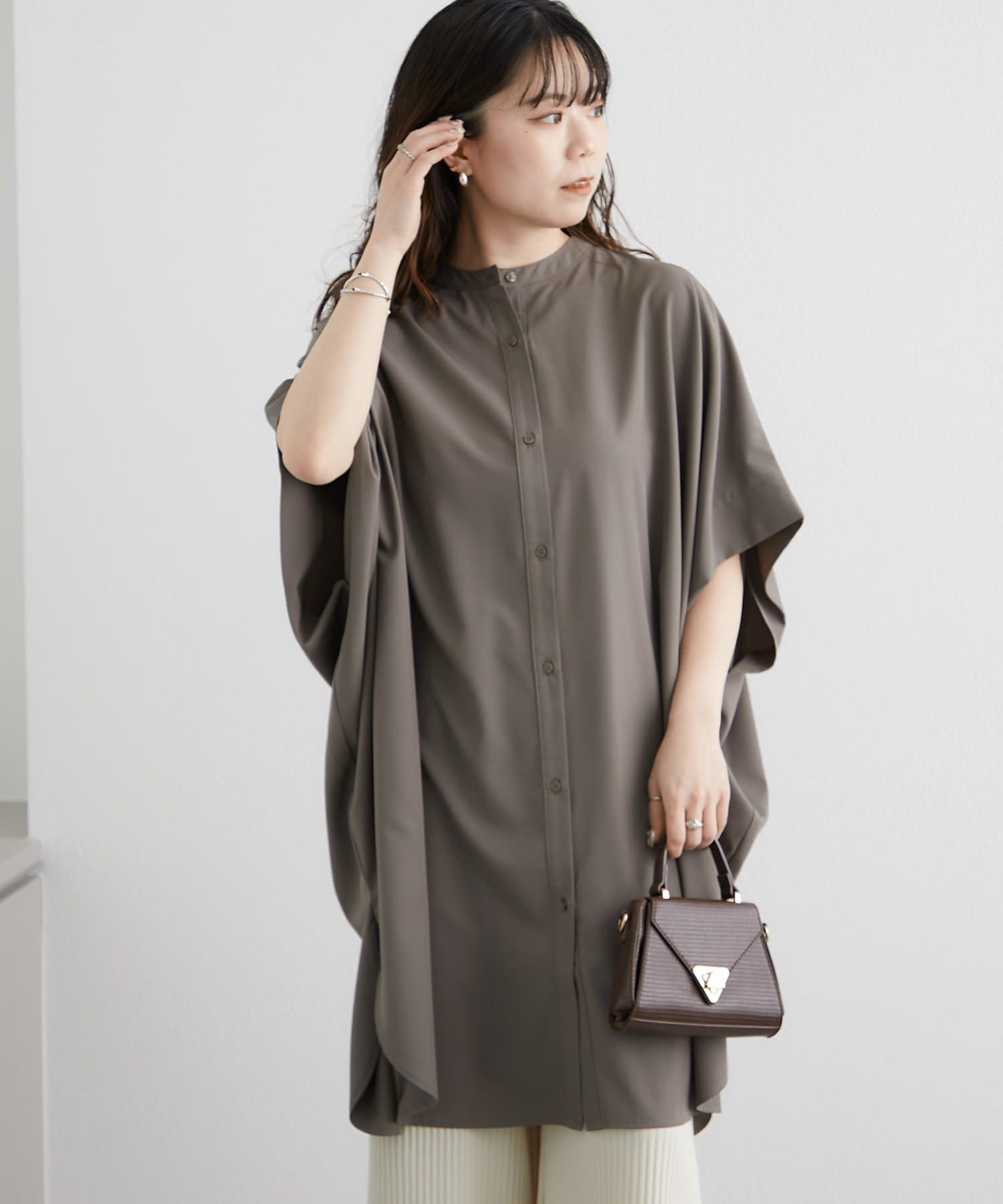 Remind me and forever(リマインドミーアンドフォーエバー) 【リバイバル/シワになりにくい！】ドルマンBIGシャツ