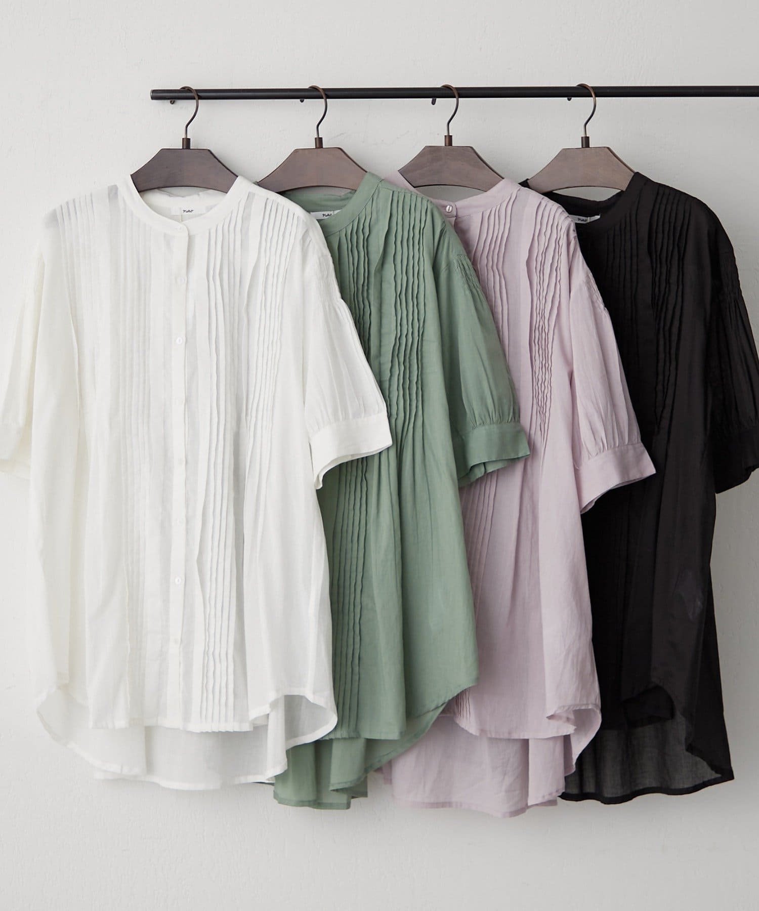 Remind me and forever(リマインドミーアンドフォーエバー) 【NAO】ピンタックブラウス