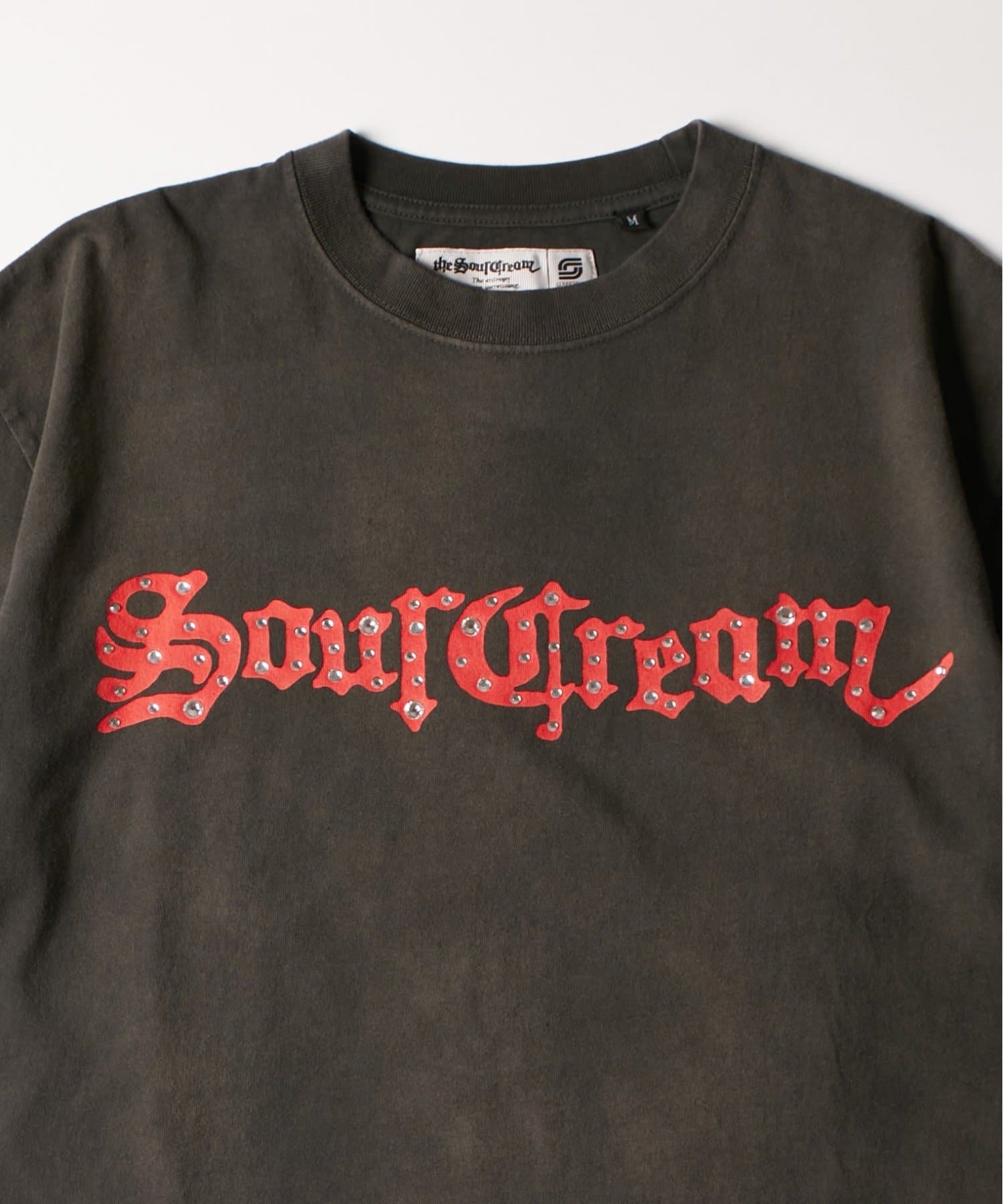 WHO’S WHO gallery(フーズフーギャラリー) 【Sourcream】ラインストーンTシャツ