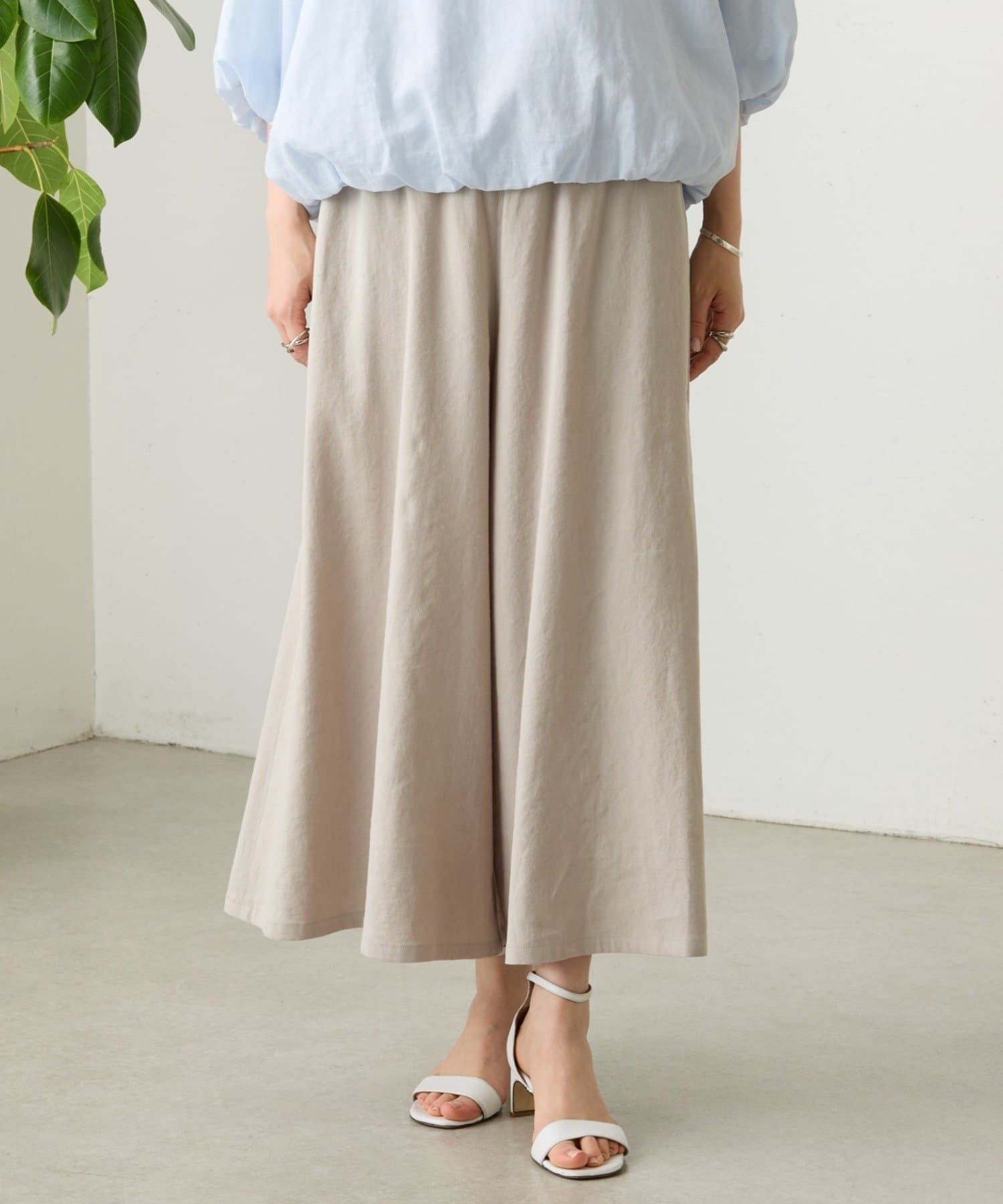 BEARDSLEY(ビアズリー) リネンキュロット