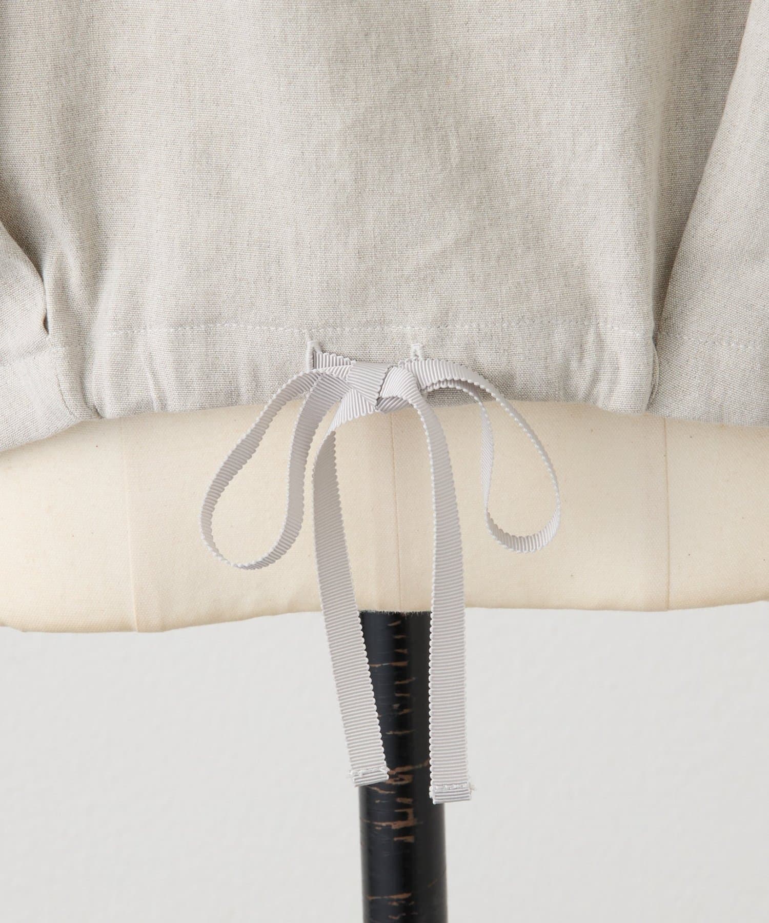 BEARDSLEY(ビアズリー) リネン裾ドロストブラウス