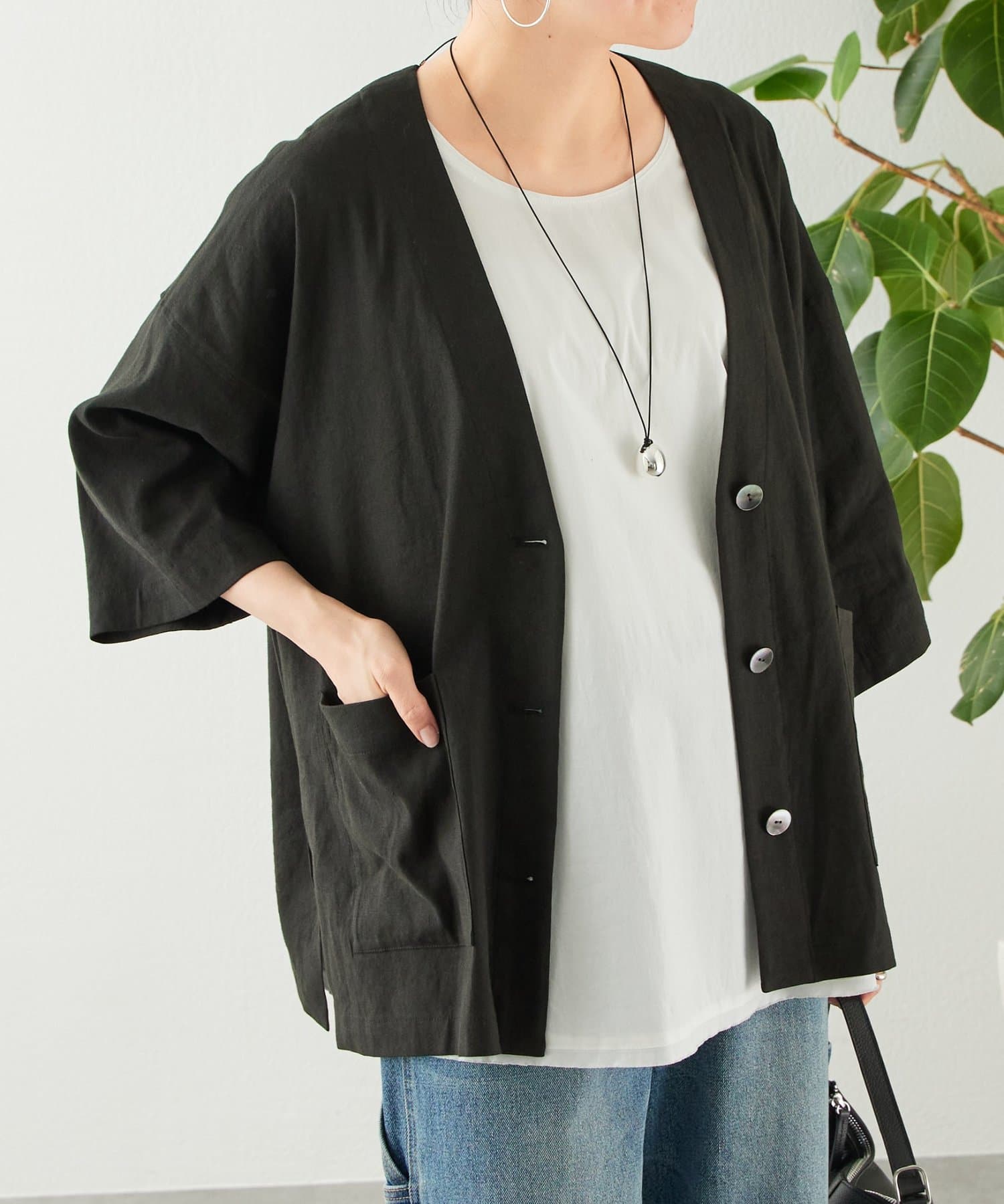 BEARDSLEY(ビアズリー) リネン半袖ジャケット