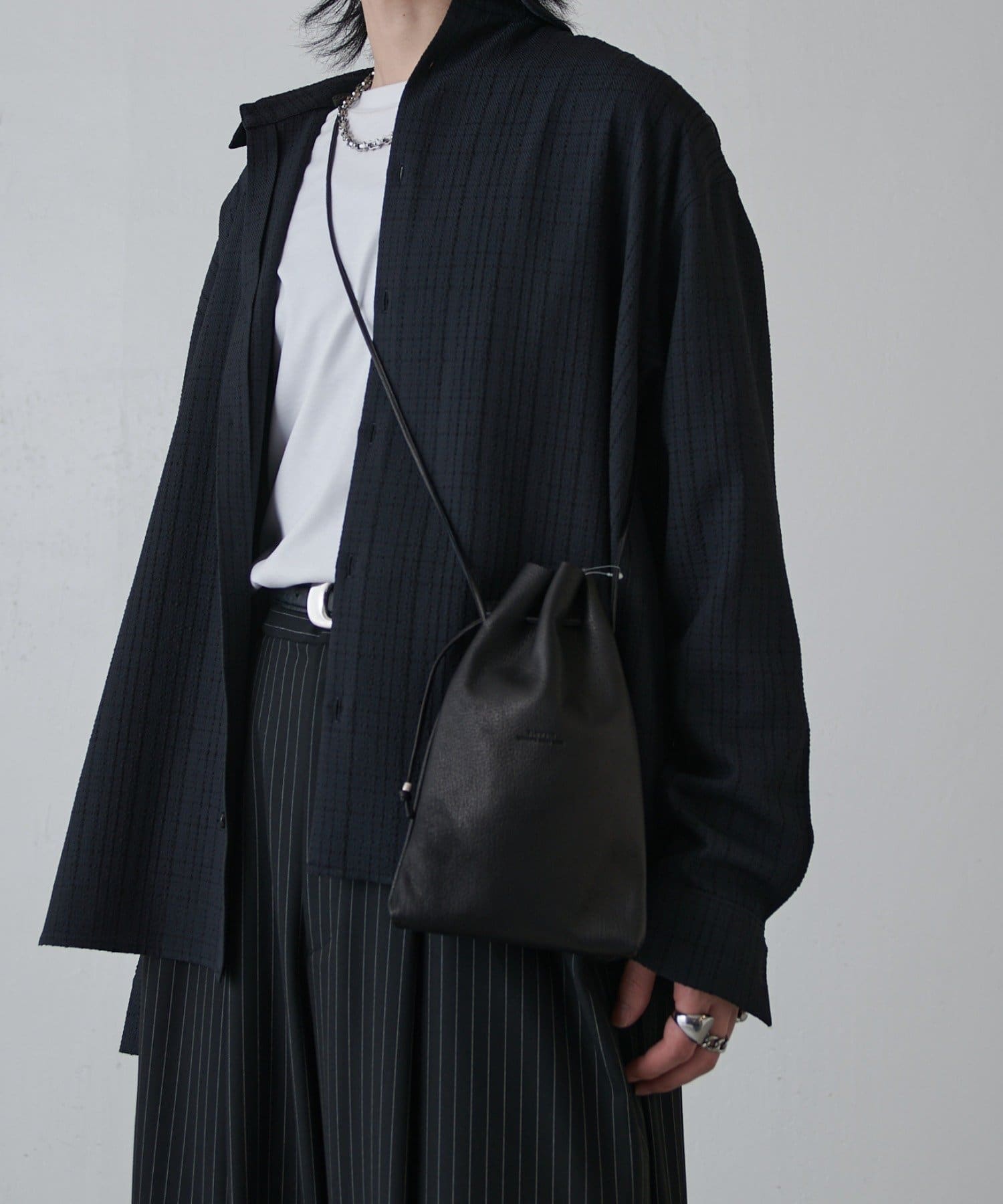 Lui's(ルイス) 【SLOW】 deer-2way draw string shoulder ba