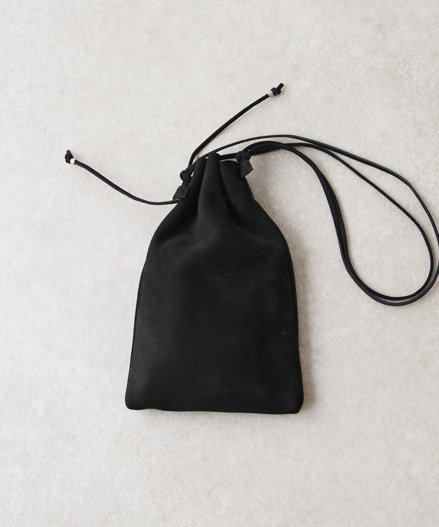 Lui's(ルイス) deer nubuck 2waydrawstring shoulderbag