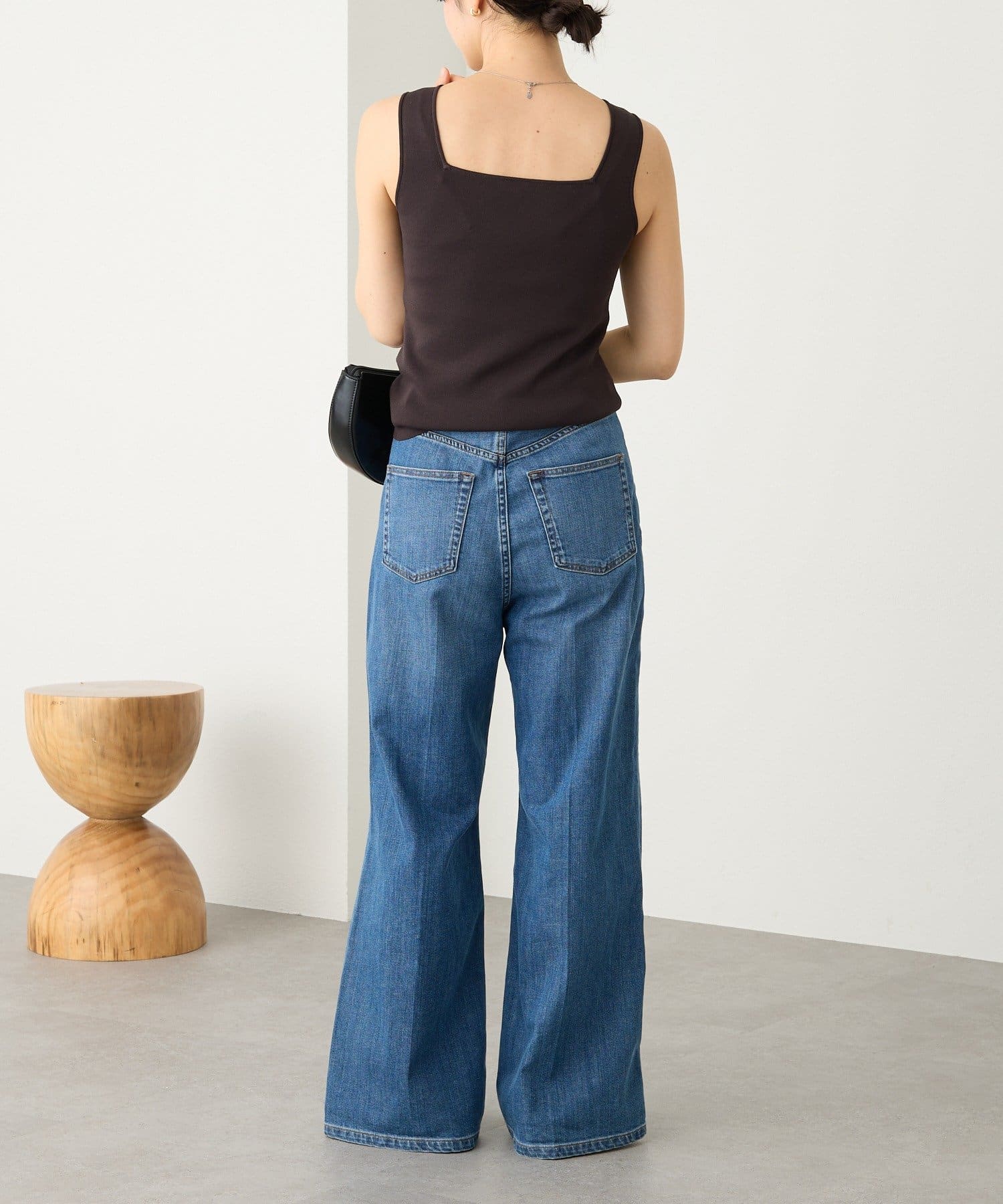 RIVE DROITE(リヴドロワ) 予約【RIMH（リムエイチ）】フレアデニムパンツ