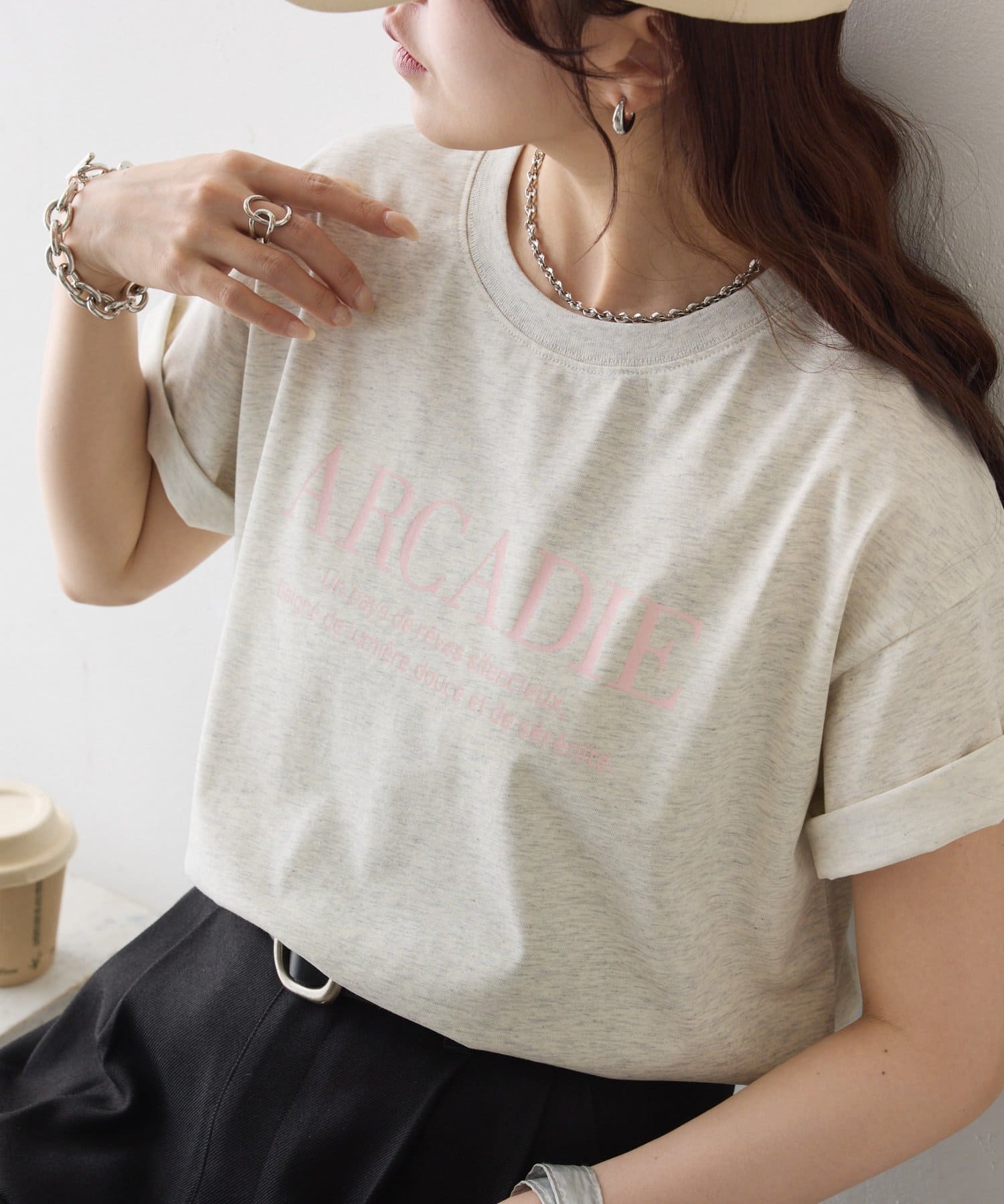 COLONY 2139(コロニー トゥーワンスリーナイン) ARCADIE ロゴTシャツ