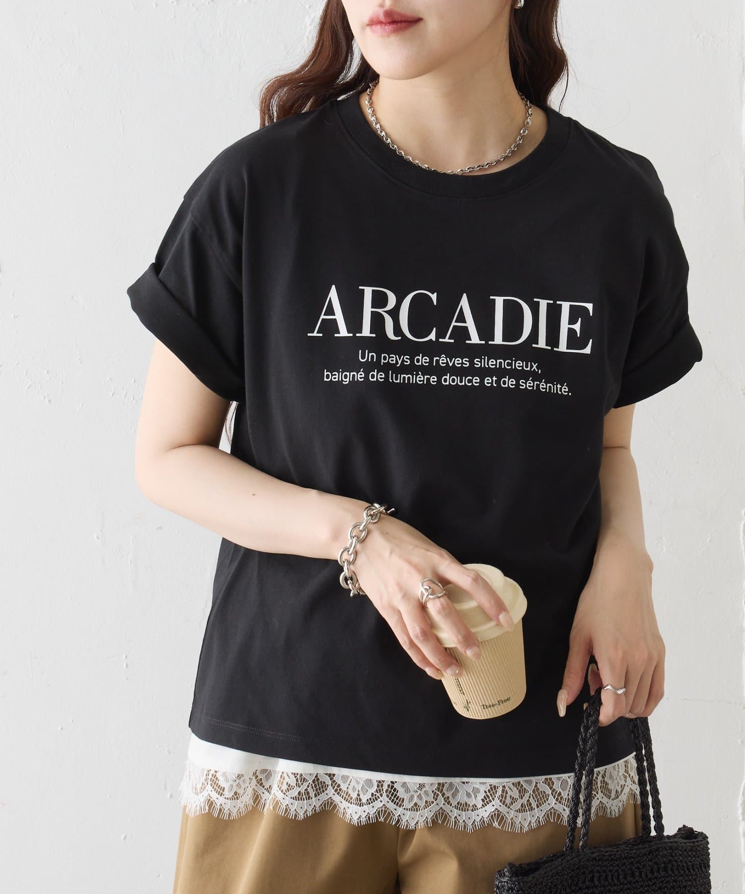 COLONY 2139(コロニー トゥーワンスリーナイン) ARCADIE ロゴTシャツ