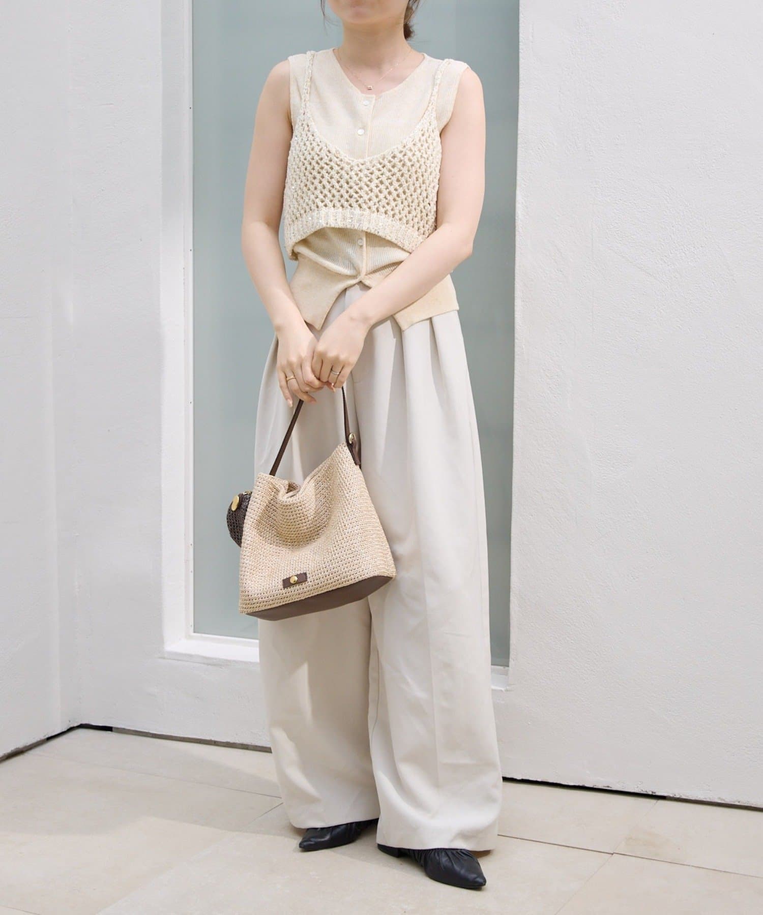 gemeil(ジェムイル) 2WAYバスケットバッグ(CE-1730)