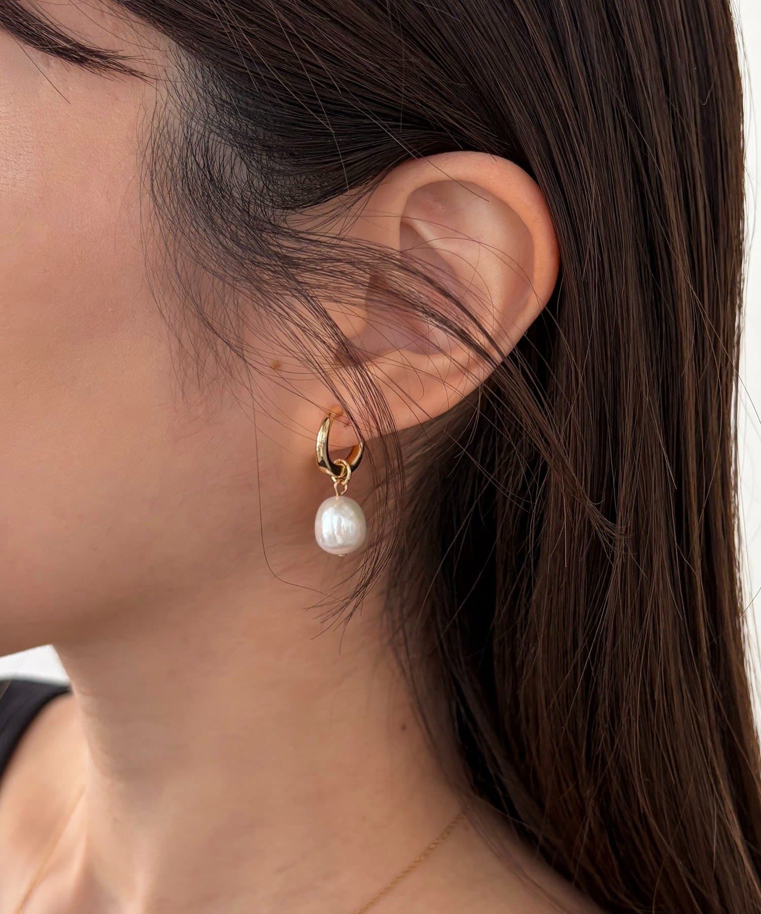 CAPRICIEUX LE'MAGE(カプリシュレマージュ) 〈GOLDY/ゴールディ〉淡水パールマルチWAYイヤリング