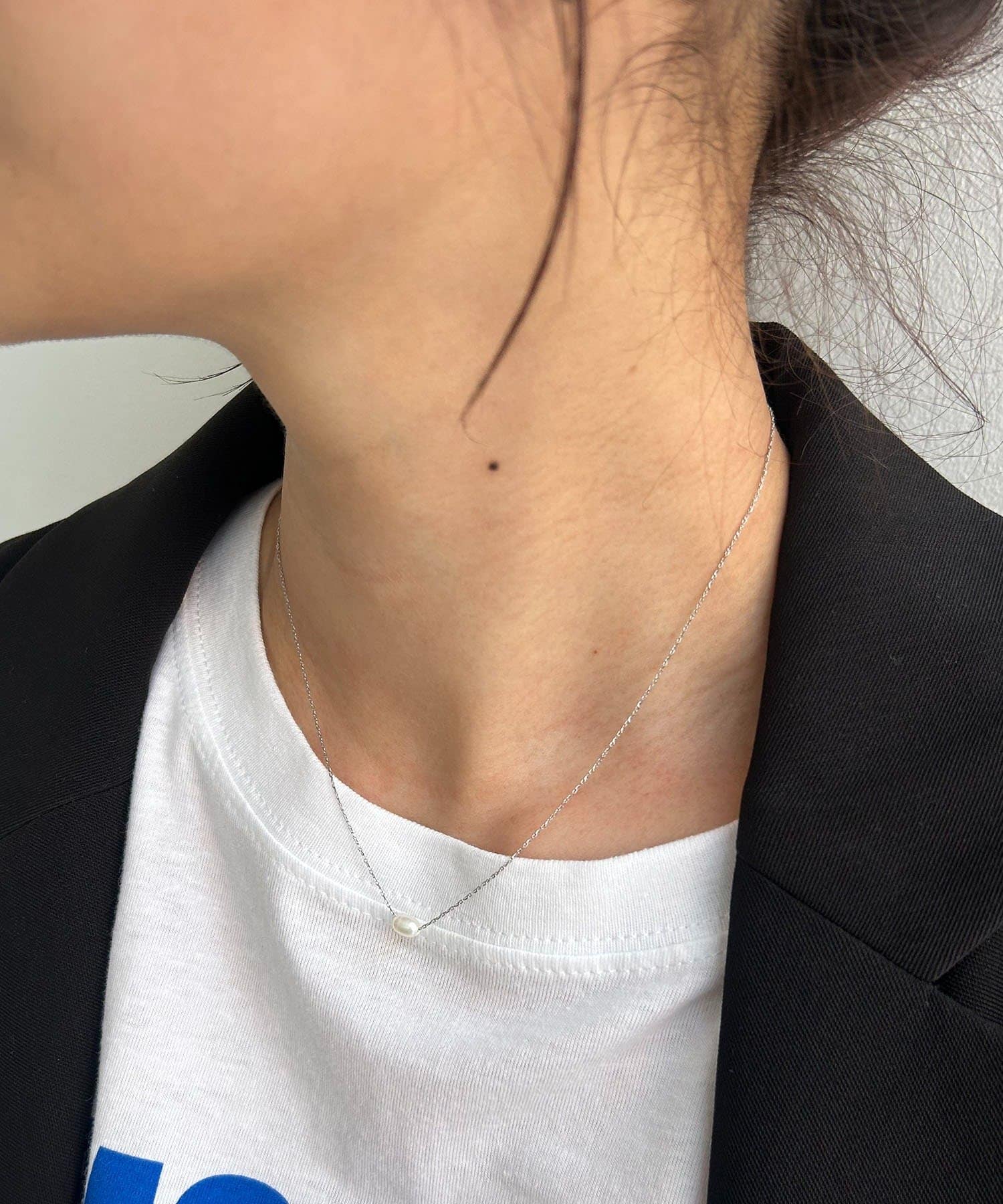 CAPRICIEUX LE'MAGE(カプリシュレマージュ) 〈GOLDY/ゴールディ〉淡水パールプチネックレス