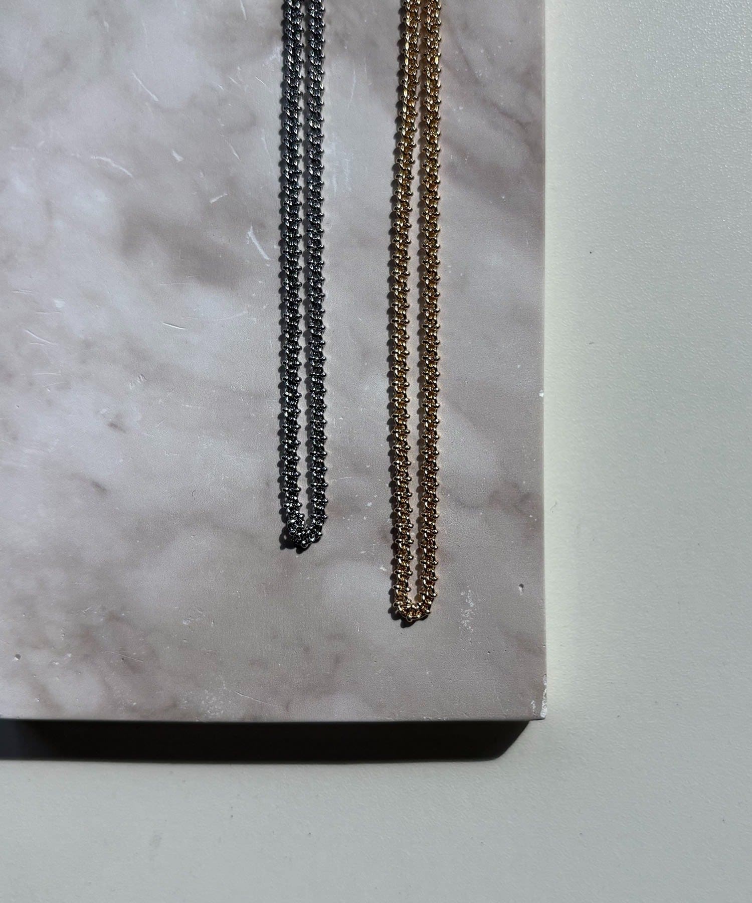 CAPRICIEUX LE'MAGE(カプリシュレマージュ) 〈GOLDY/ゴールディ〉ギザギザチェーンネックレス