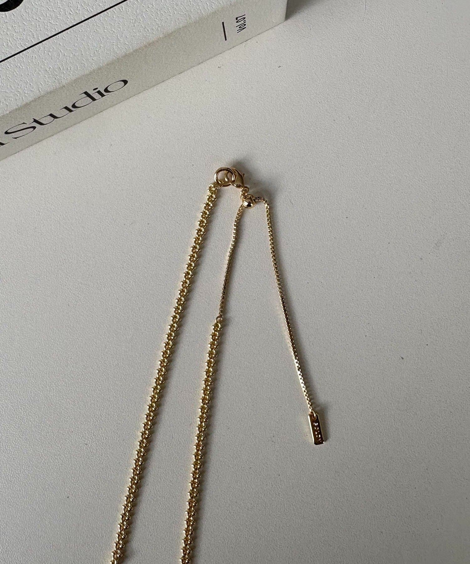 CAPRICIEUX LE'MAGE(カプリシュレマージュ) 〈GOLDY/ゴールディ〉ギザギザチェーンネックレス