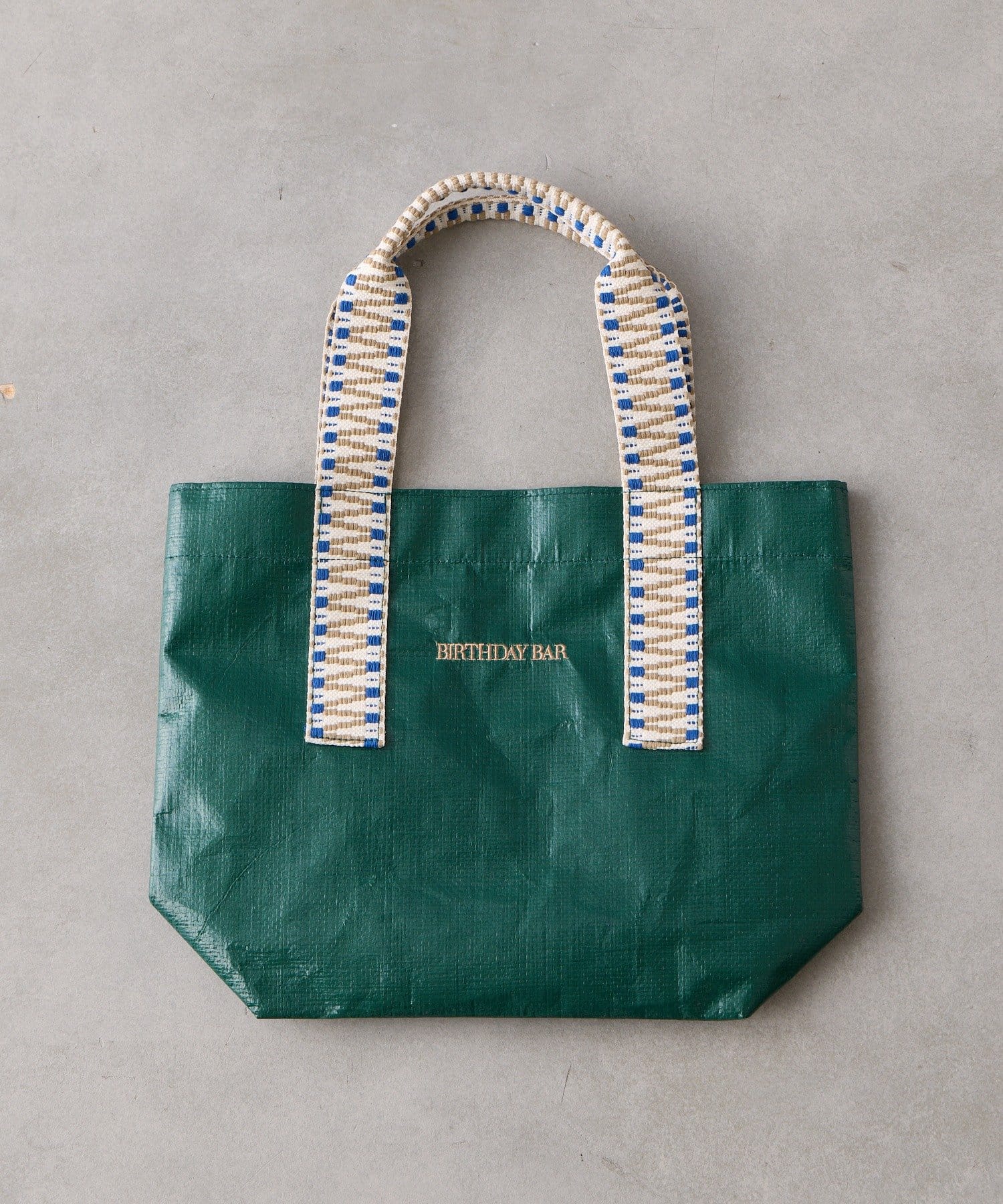BIRTHDAY BAR(バースデイバー) ジャガードハンドルシートバッグ