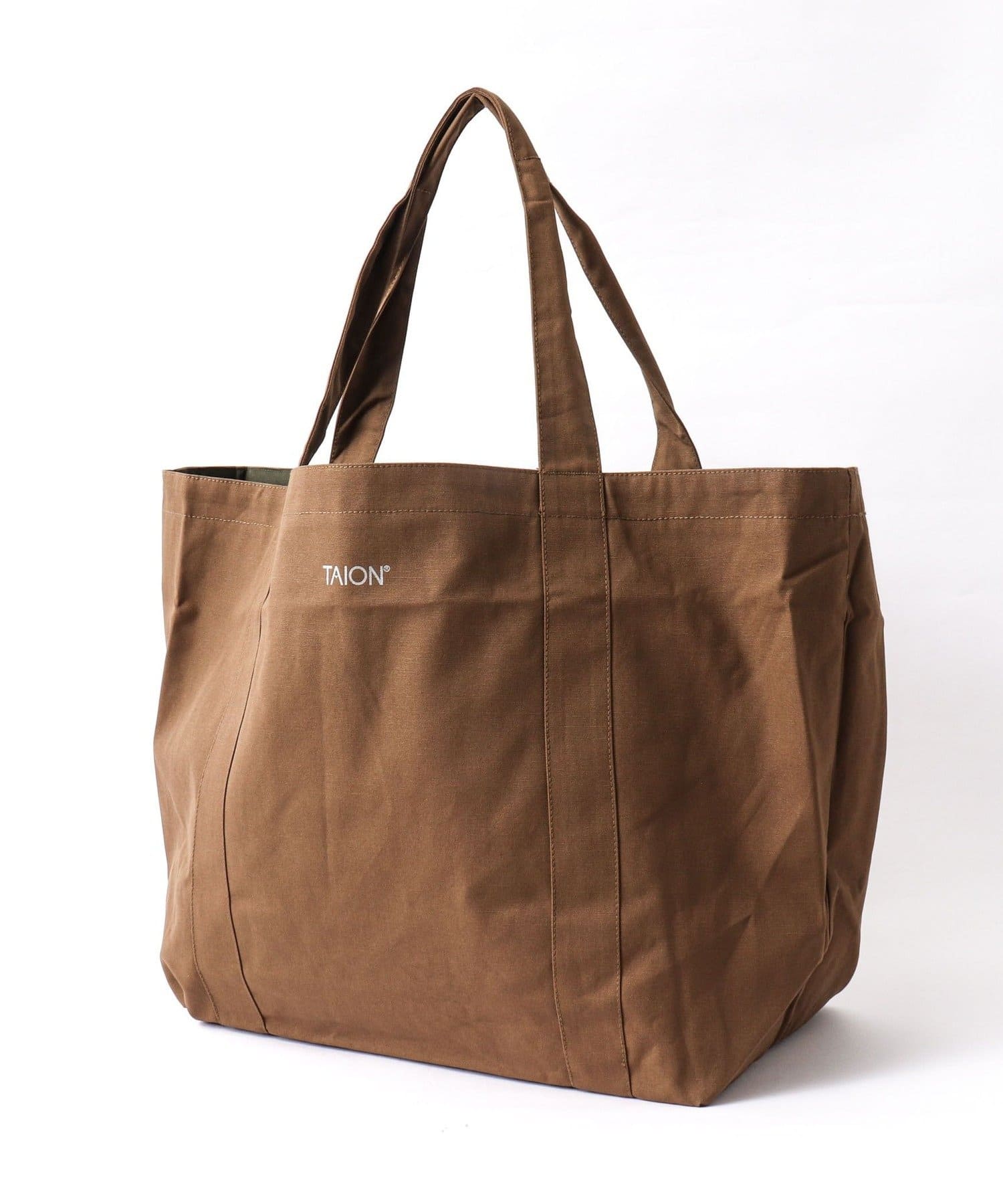 NOLLEY'S(ノーリーズ) 【TAION】NON DOWN R/S CANVAS TOTE BAG L
