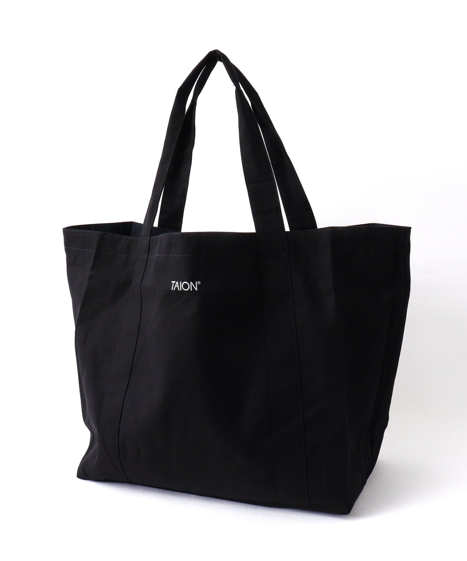 NOLLEY'S(ノーリーズ) 【TAION】NON DOWN R/S CANVAS TOTE BAG L