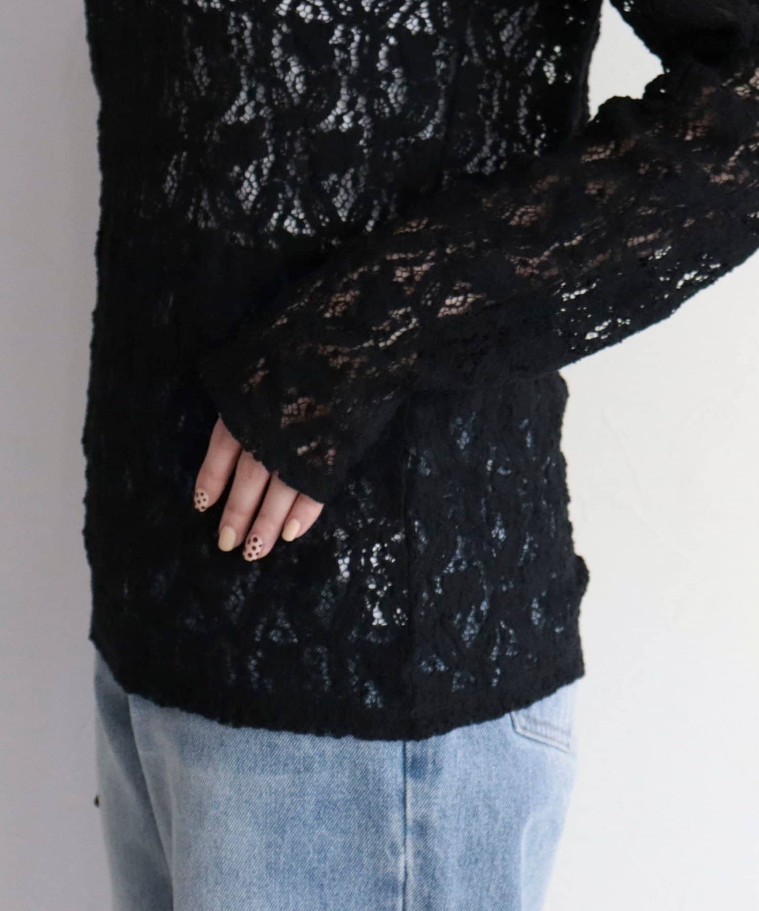 FREDY & GLOSTER(フレディ アンド グロスター) コットンレースフーディ