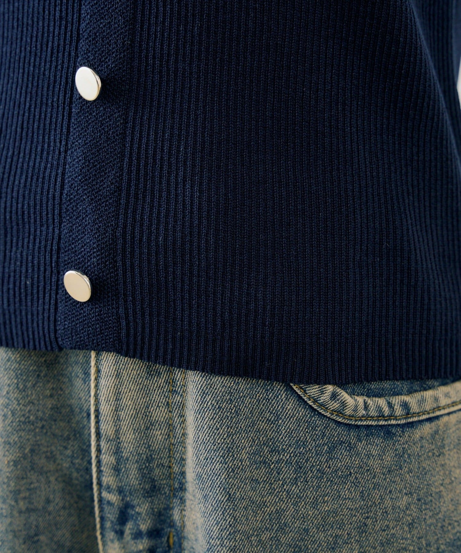 NICE CLAUP / OLIVE des OLIVE OUTLET(ナイスクラップ  / オリーブ デ オリーブ アウトレット) 【ANOTHER BRANCH】配色BIG衿プルオーバー