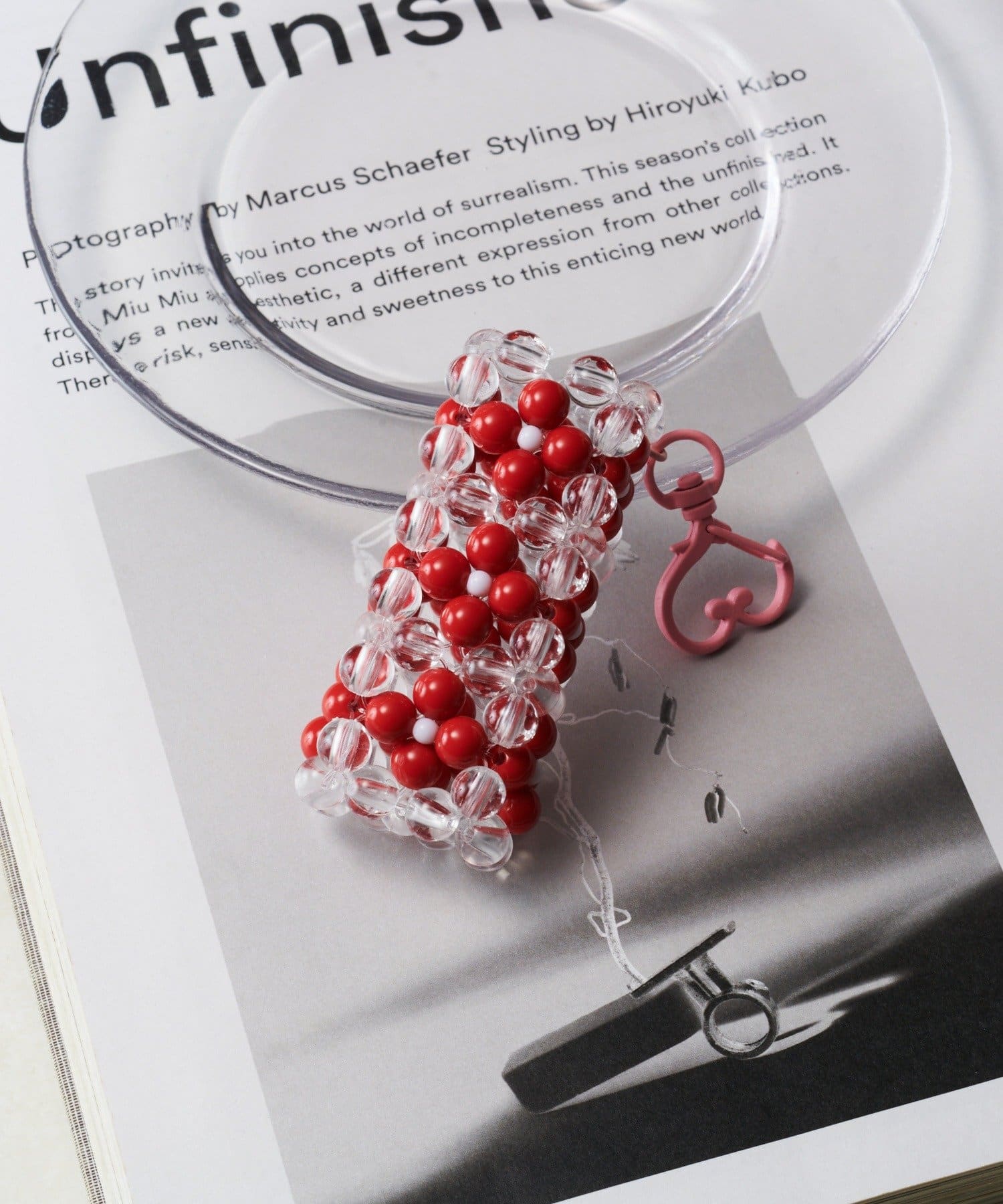 Lattice(ラティス) ビーズリップケースチャーム