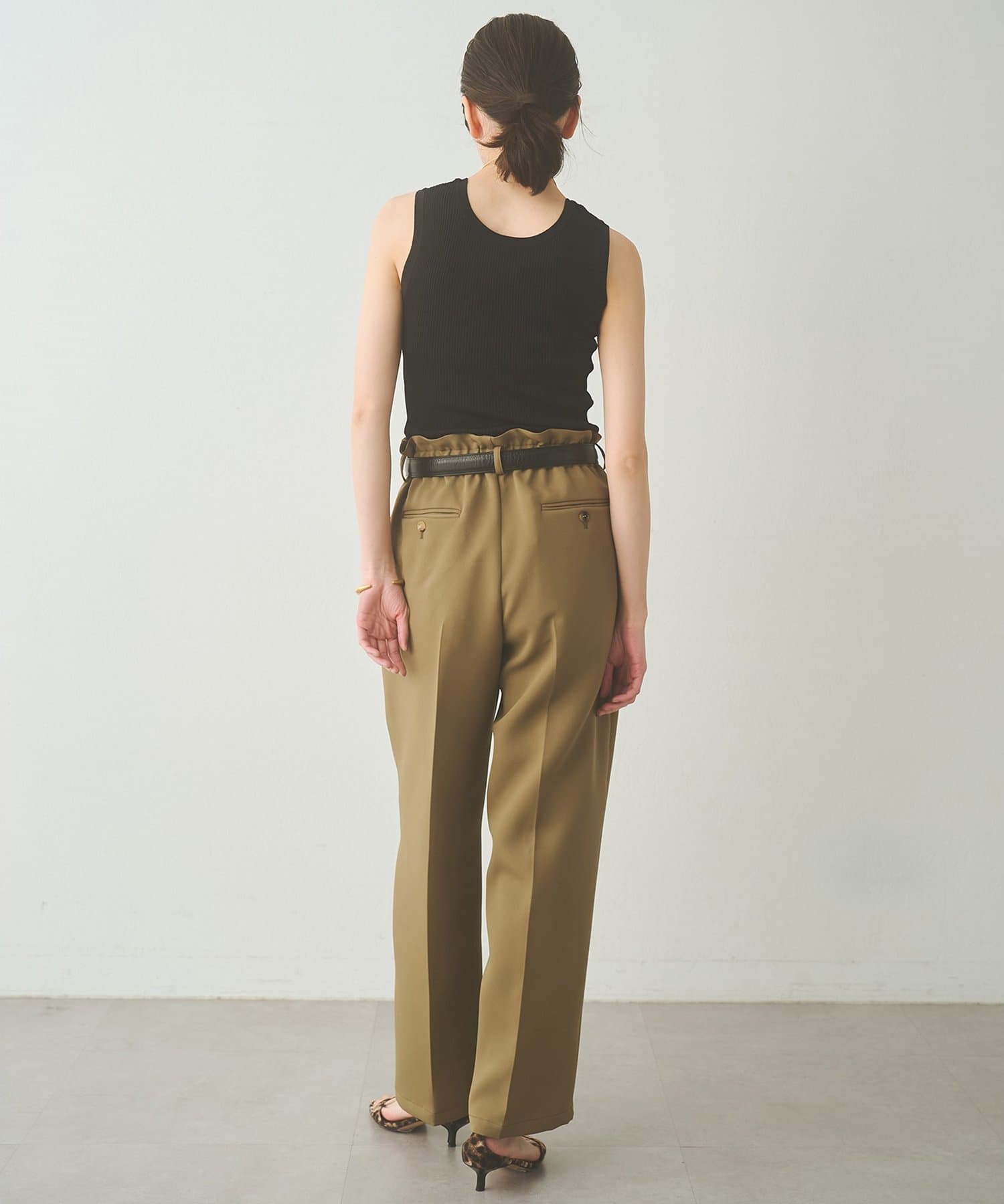 Whim Gazette(ウィム ガゼット) 【Drawing Numbers】リブニットタンク