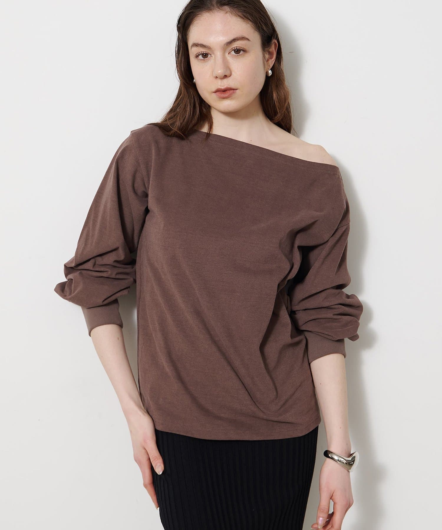 Whim Gazette(ウィム ガゼット) ヴィンテージワンショルプルオーバー