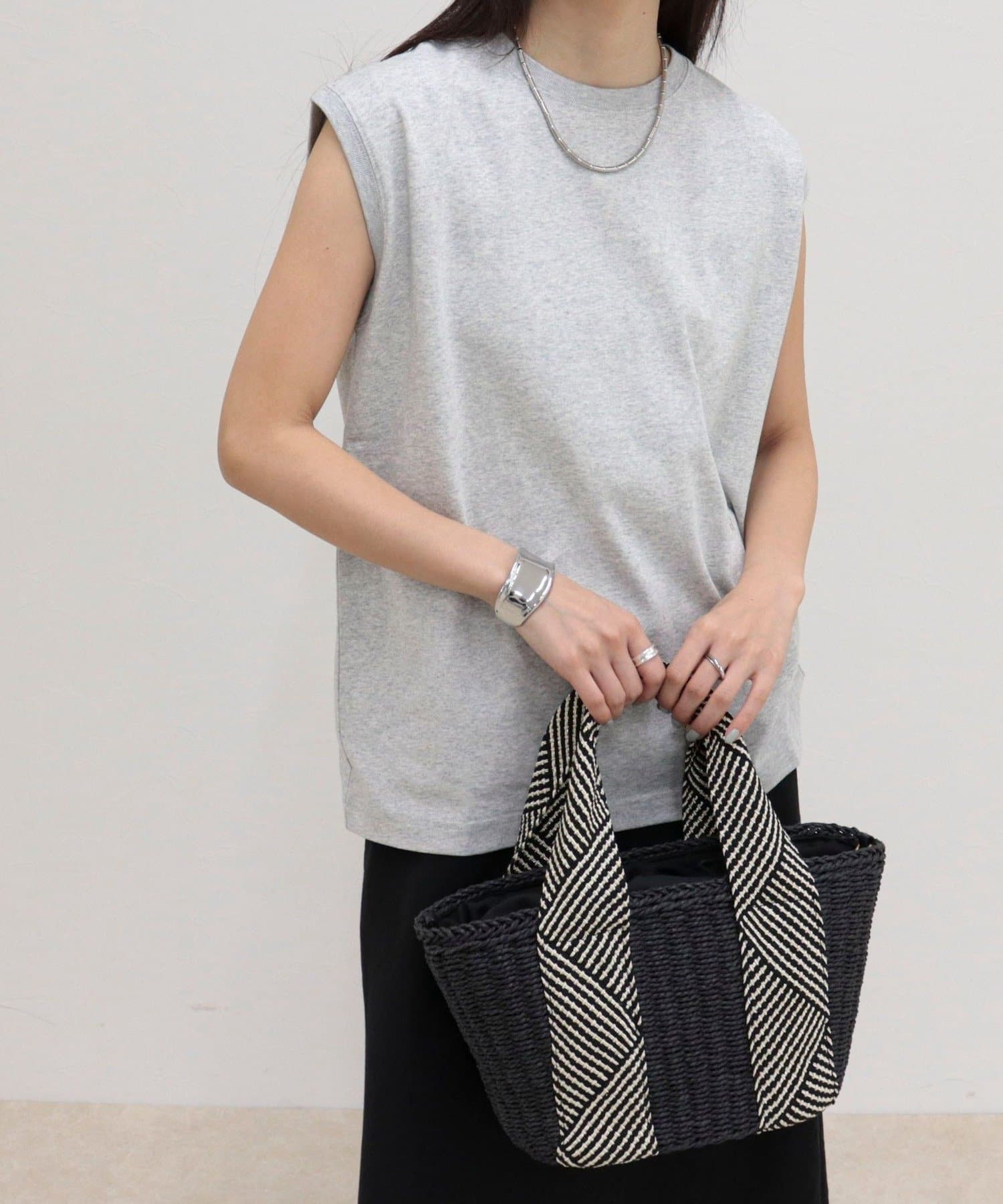 FREDY & GLOSTER(フレディ アンド グロスター) 汗ジミ軽減天竺フレンチTシャツ