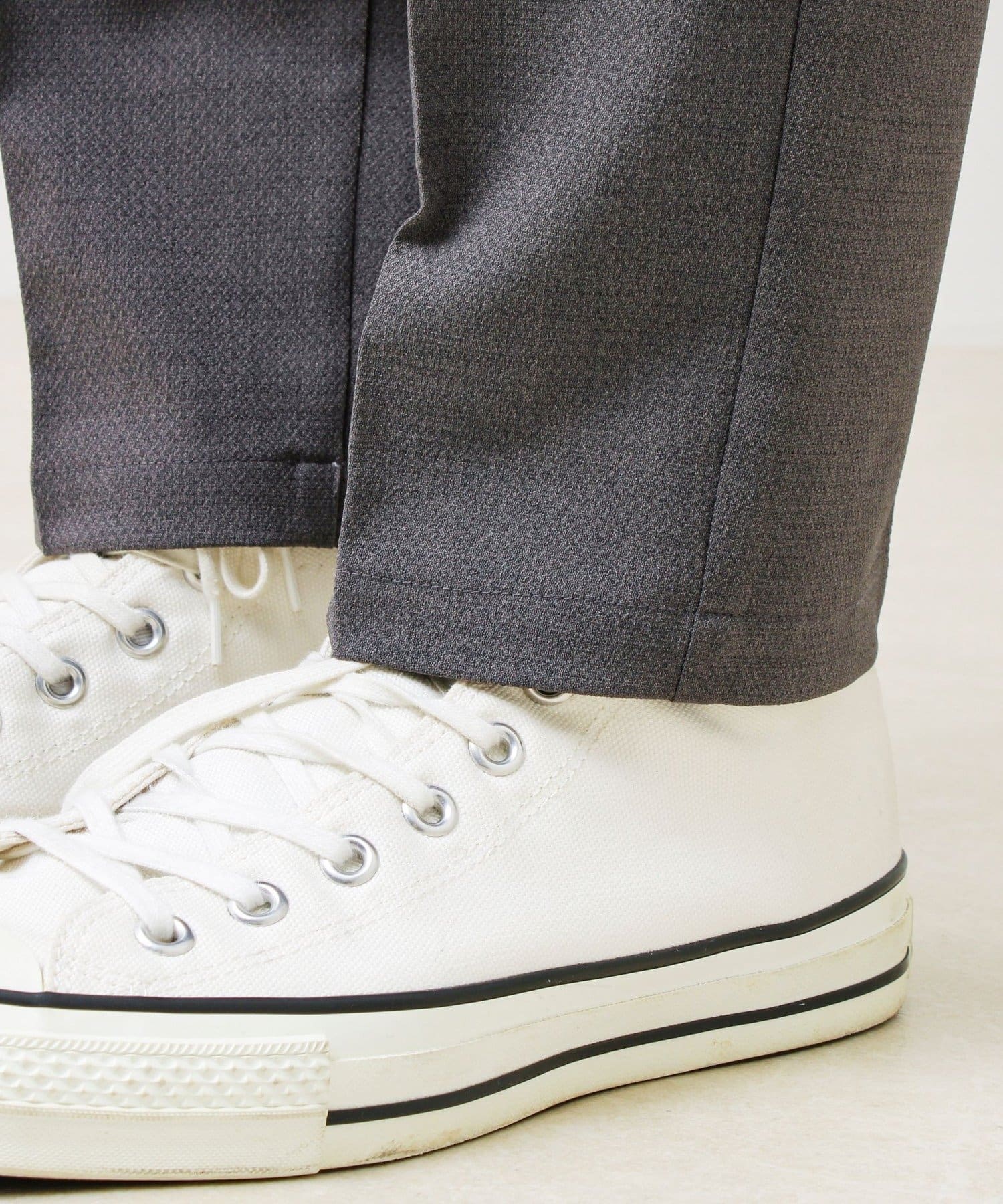 FREDY & GLOSTER(フレディ アンド グロスター) 【セットアップ対応】リネンタッチドビーイージーパンツ