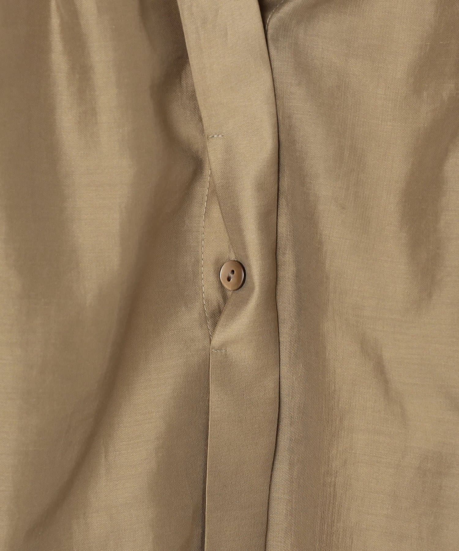 NOLLEY'S(ノーリーズ) ウォッシャブルシアーオーガンジーフリルネックブラウス