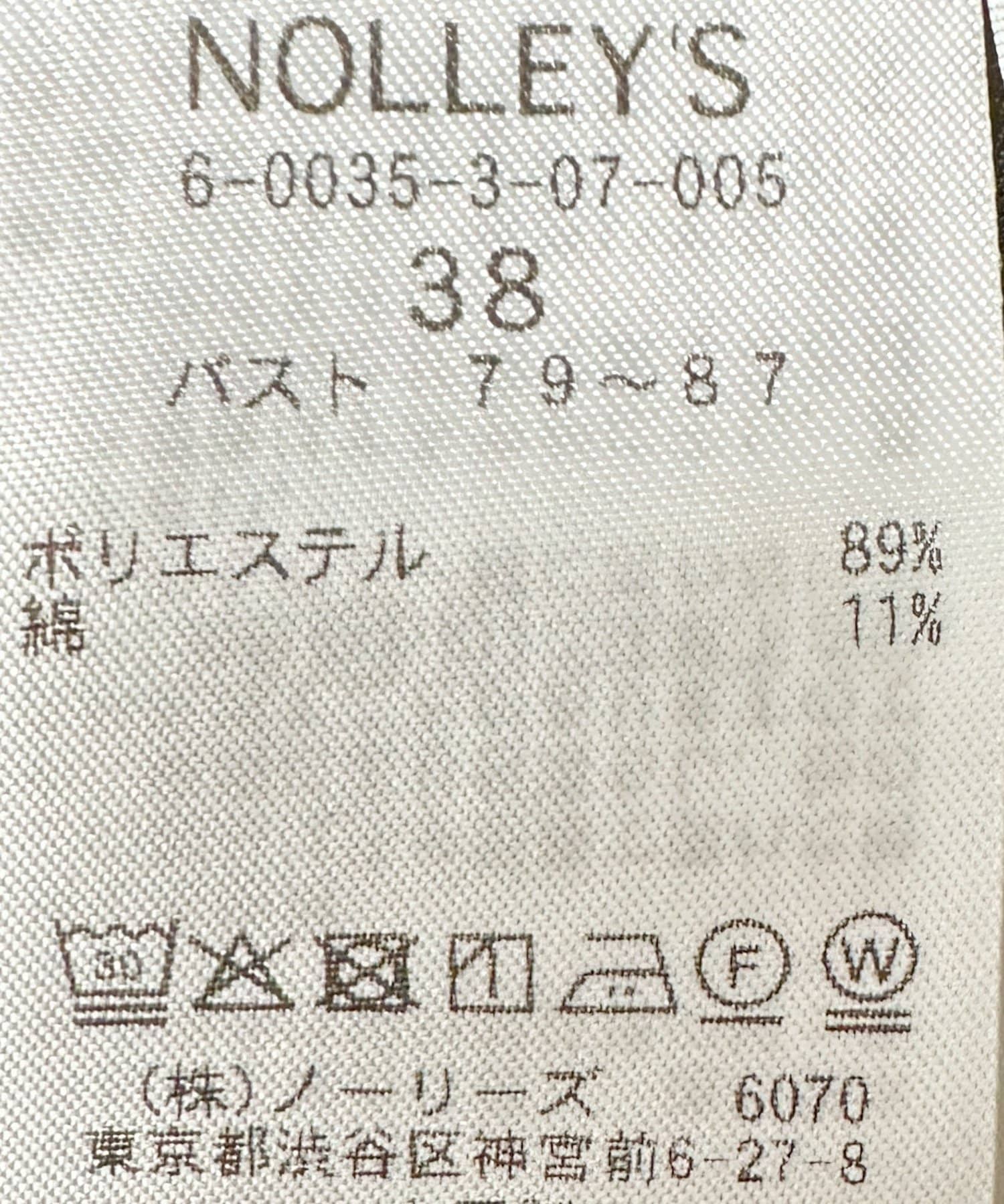 NOLLEY'S(ノーリーズ) ウォッシャブル2WAYギャザーキャミワンピース