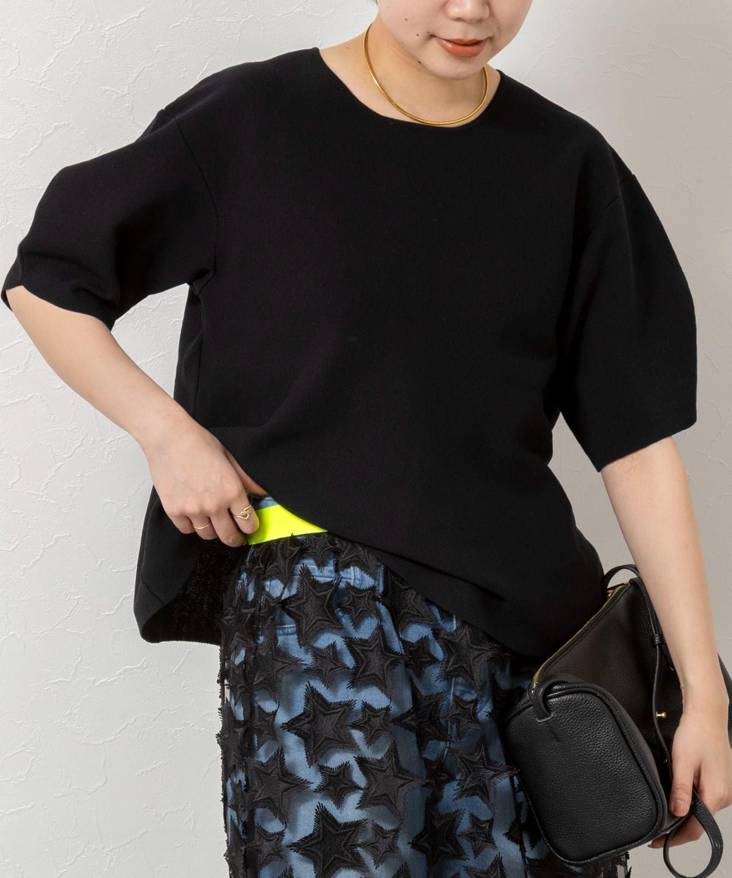 NOLLEY'S(ノーリーズ) 《手洗い可能》トラペーズ2WAYプルオーバー