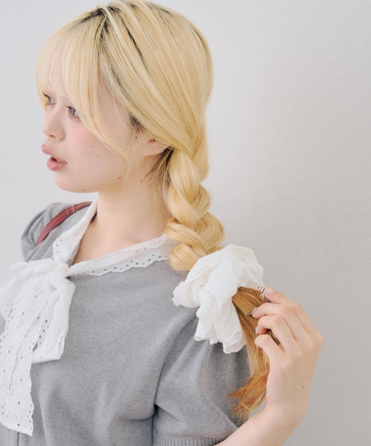 NICE CLAUP / OLIVE des OLIVE OUTLET(ナイスクラップ  / オリーブ デ オリーブ アウトレット) 【RMAF】コットンシュシュ