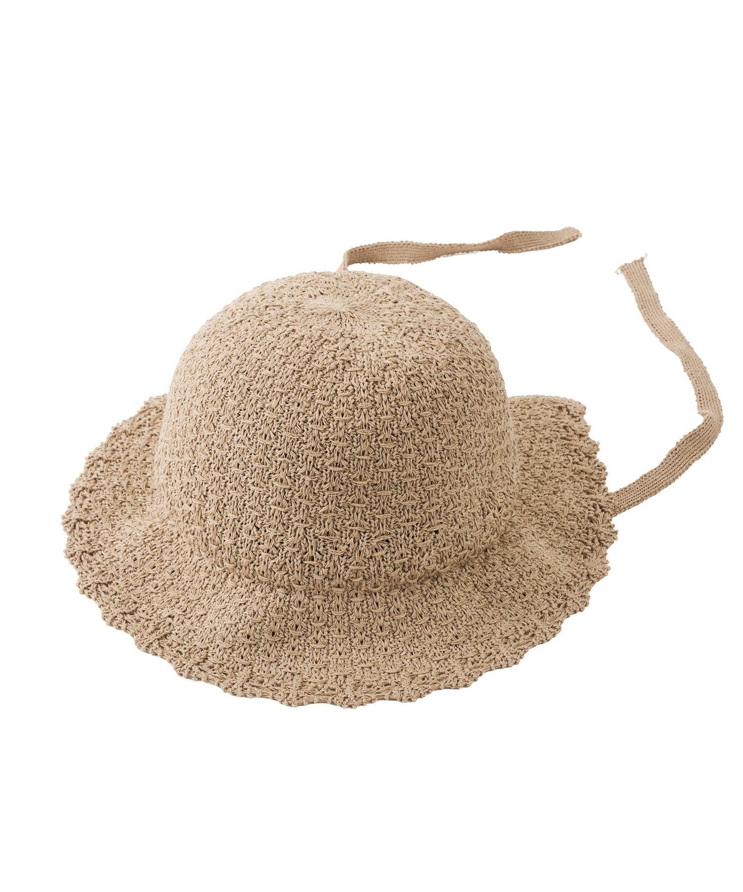 salut!(サリュ) キッズレース編みバケットハット