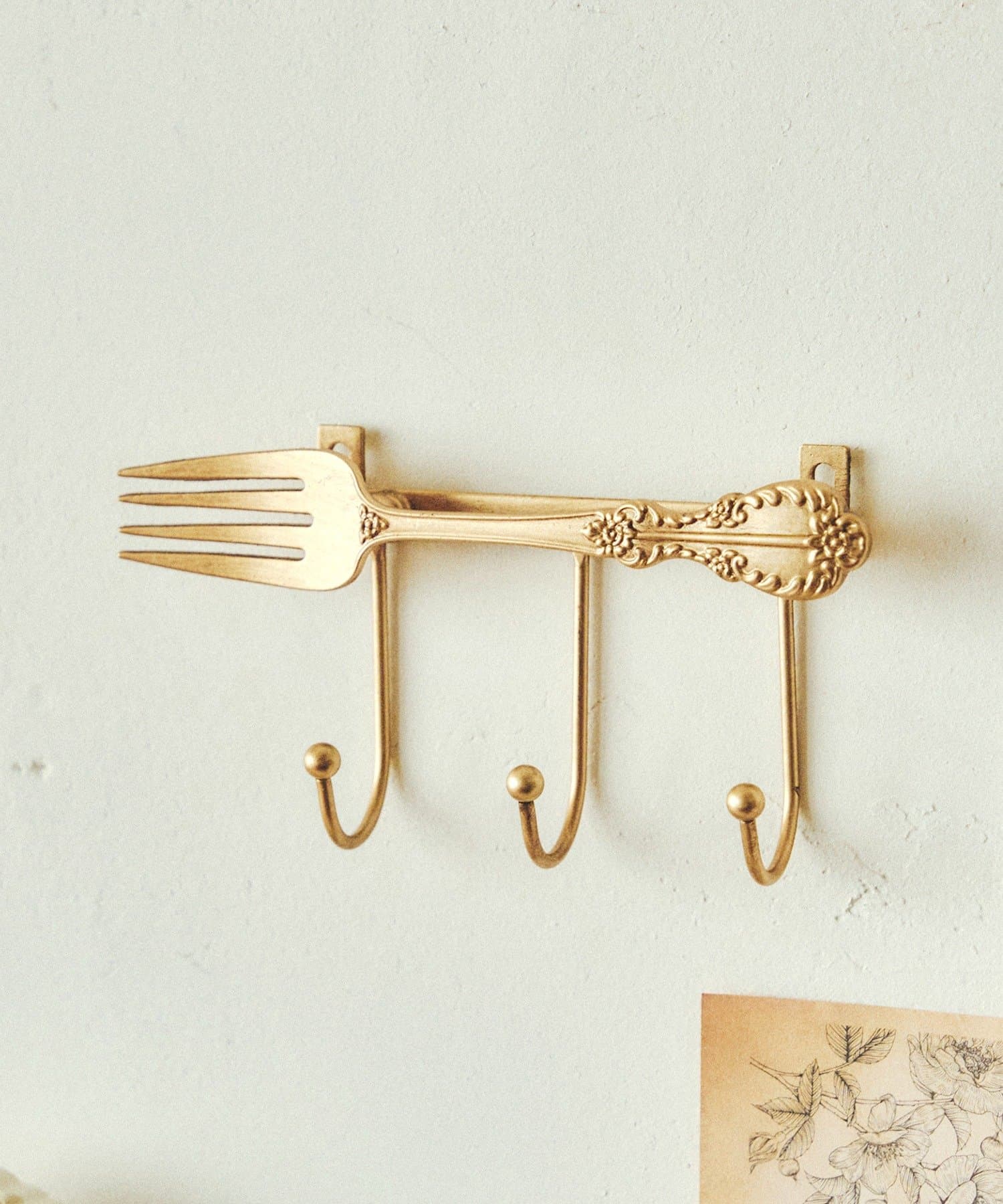 salut!(サリュ) 《WEB限定商品》フォークウォールフック／French Vintage