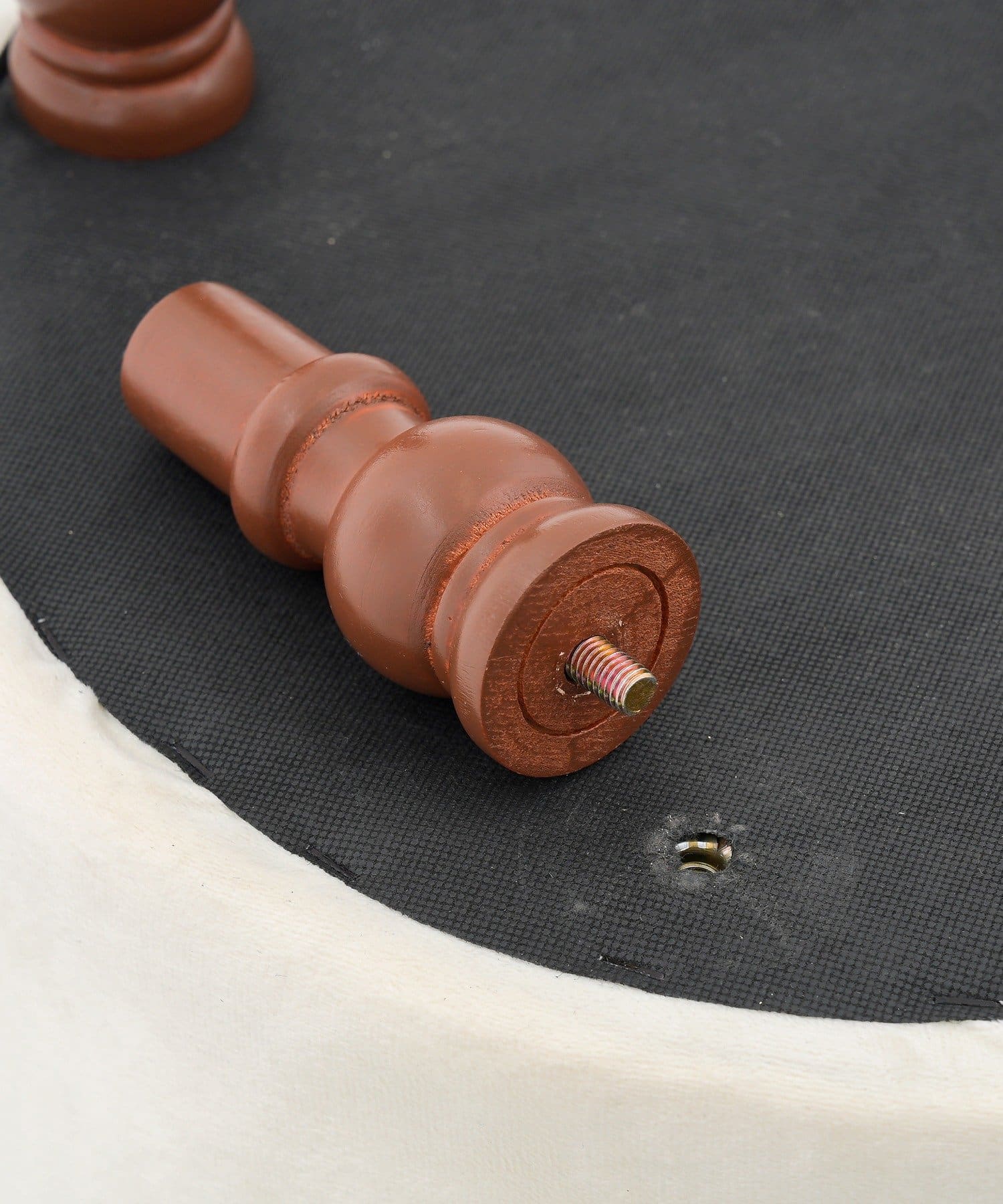 salut!(サリュ) 《WEB限定商品》脚付きラウンド収納スツール／French Vintage