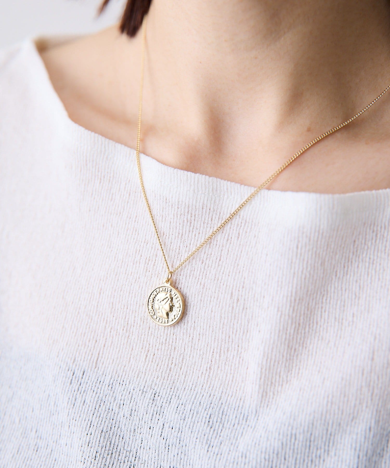 COLLAGE GALLARDAGALANTE(コラージュ ガリャルダガランテ) 【PAPILLONNER/パピヨネ】リバーシブルコインネックレス