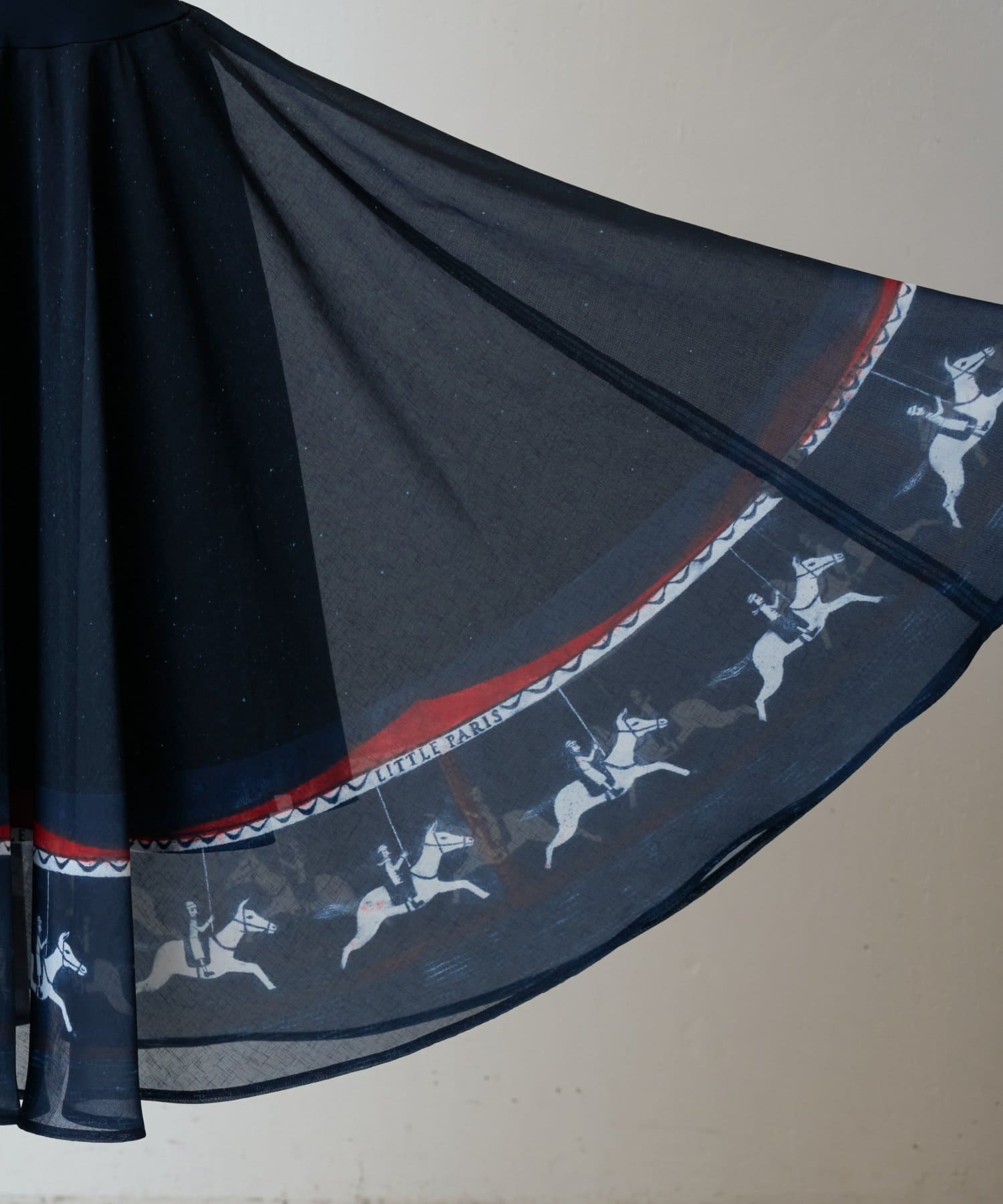 BEARDSLEY(ビアズリー) 《3/21(土)12：00予約開始》メリーゴーランドウエストリブスカート