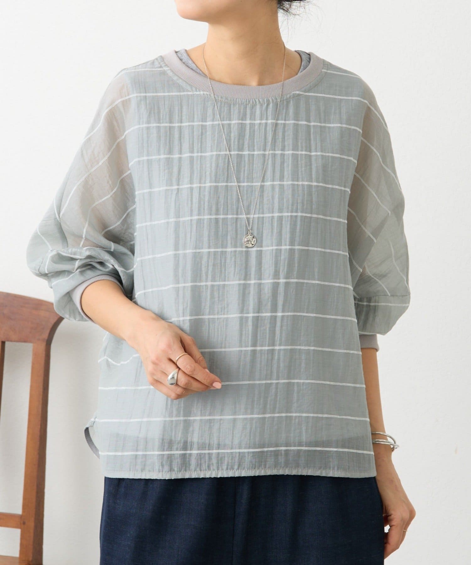 BEARDSLEY(ビアズリー) 《4/2(木)18：00予約開始》シアーボーダーシャツTee