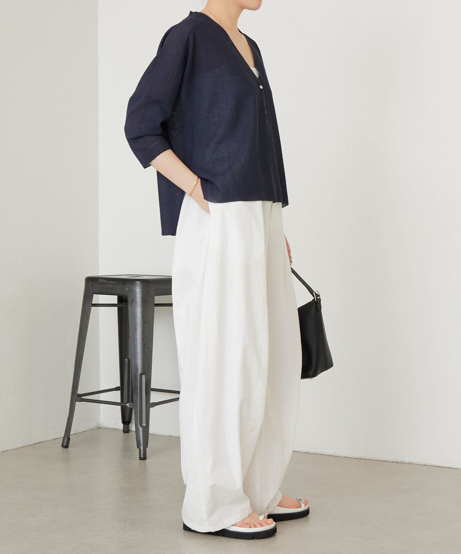 BEARDSLEY(ビアズリー) 《3/21(土)12:00予約開始》シアーサラッとカーディガン