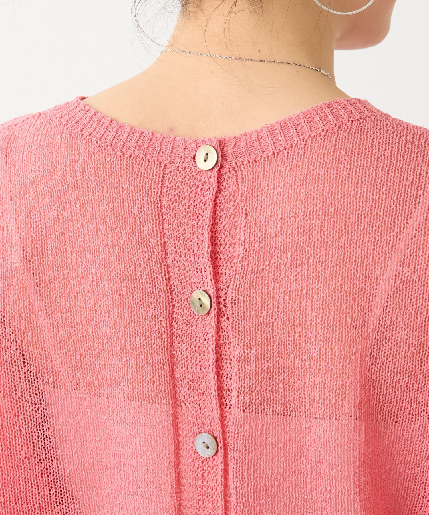 BEARDSLEY(ビアズリー) 《4/1(水)20：00予約開始》ペーパーヤーン前後ニット