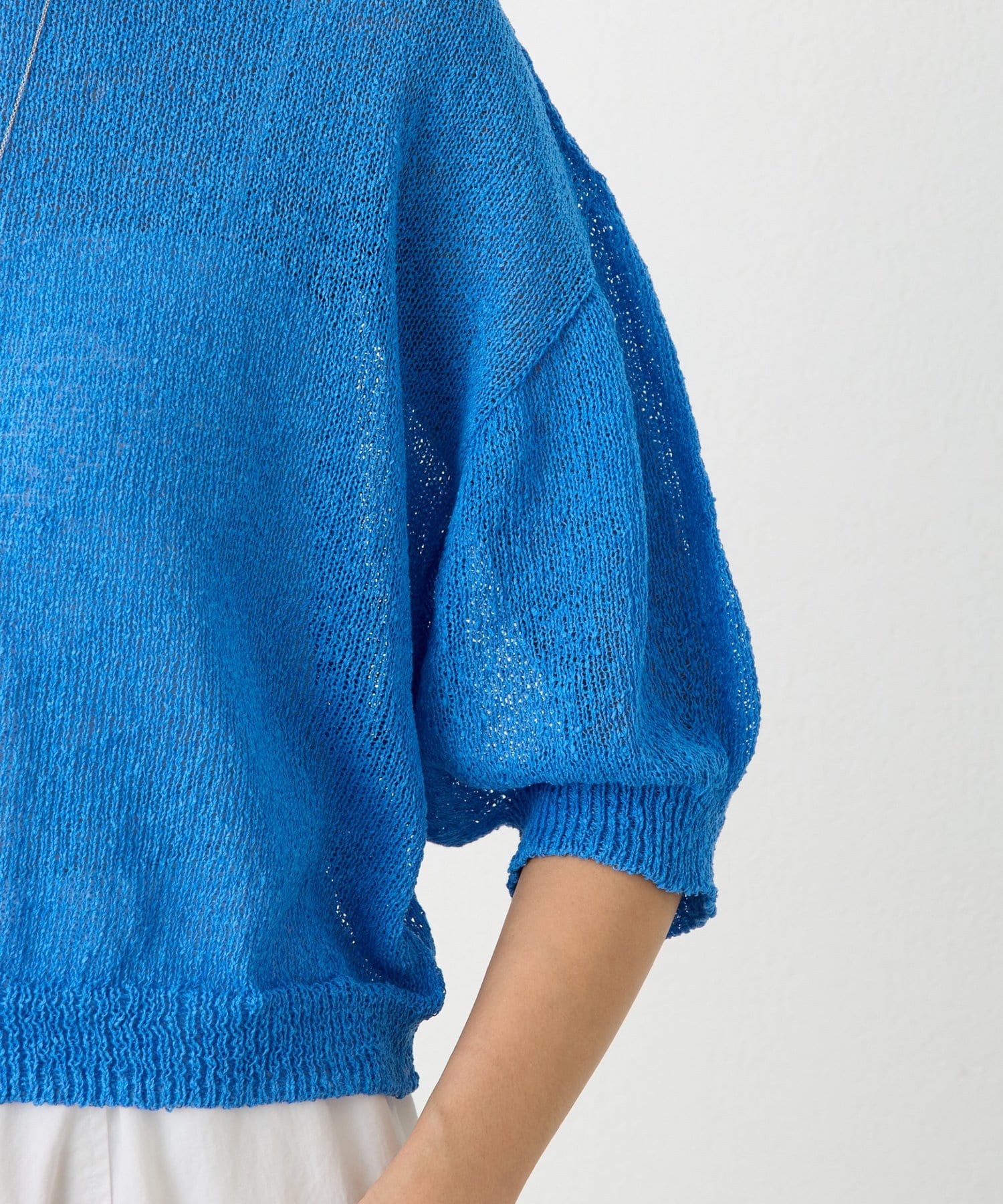 BEARDSLEY(ビアズリー) ペーパーヤーン前後ニット