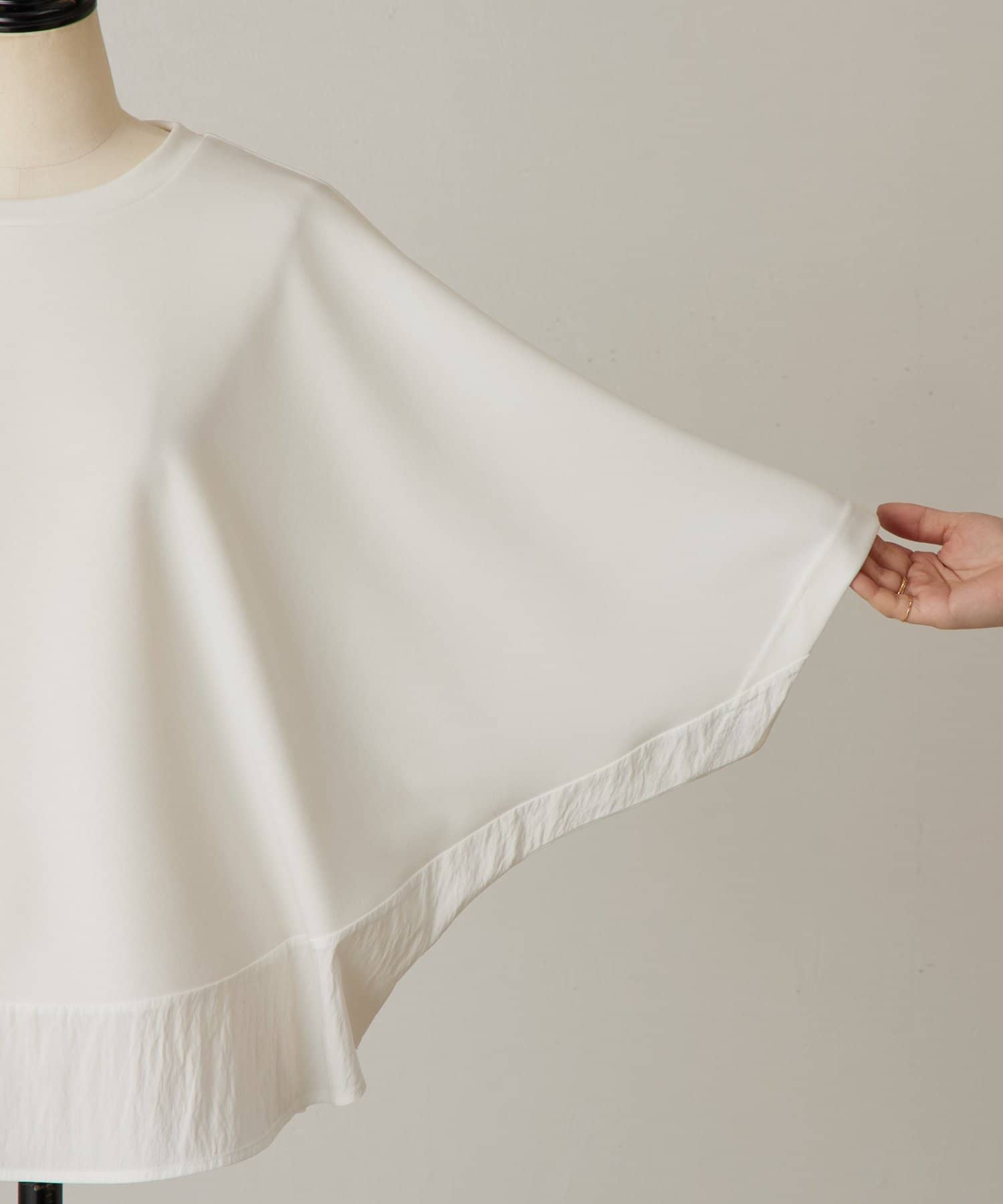 BEARDSLEY(ビアズリー) 《3/19(木)12：00予約開始》ラウンドヘムドルマンカットソー