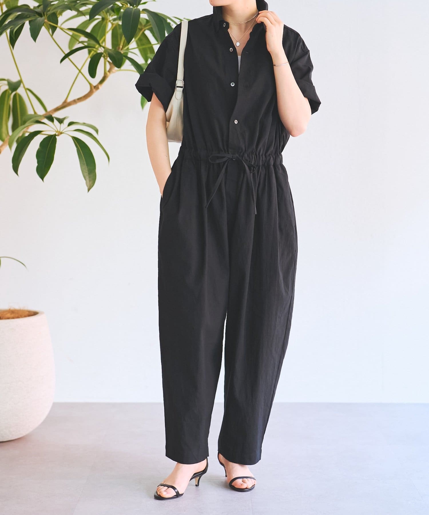 BEARDSLEY(ビアズリー) リネンツナギ