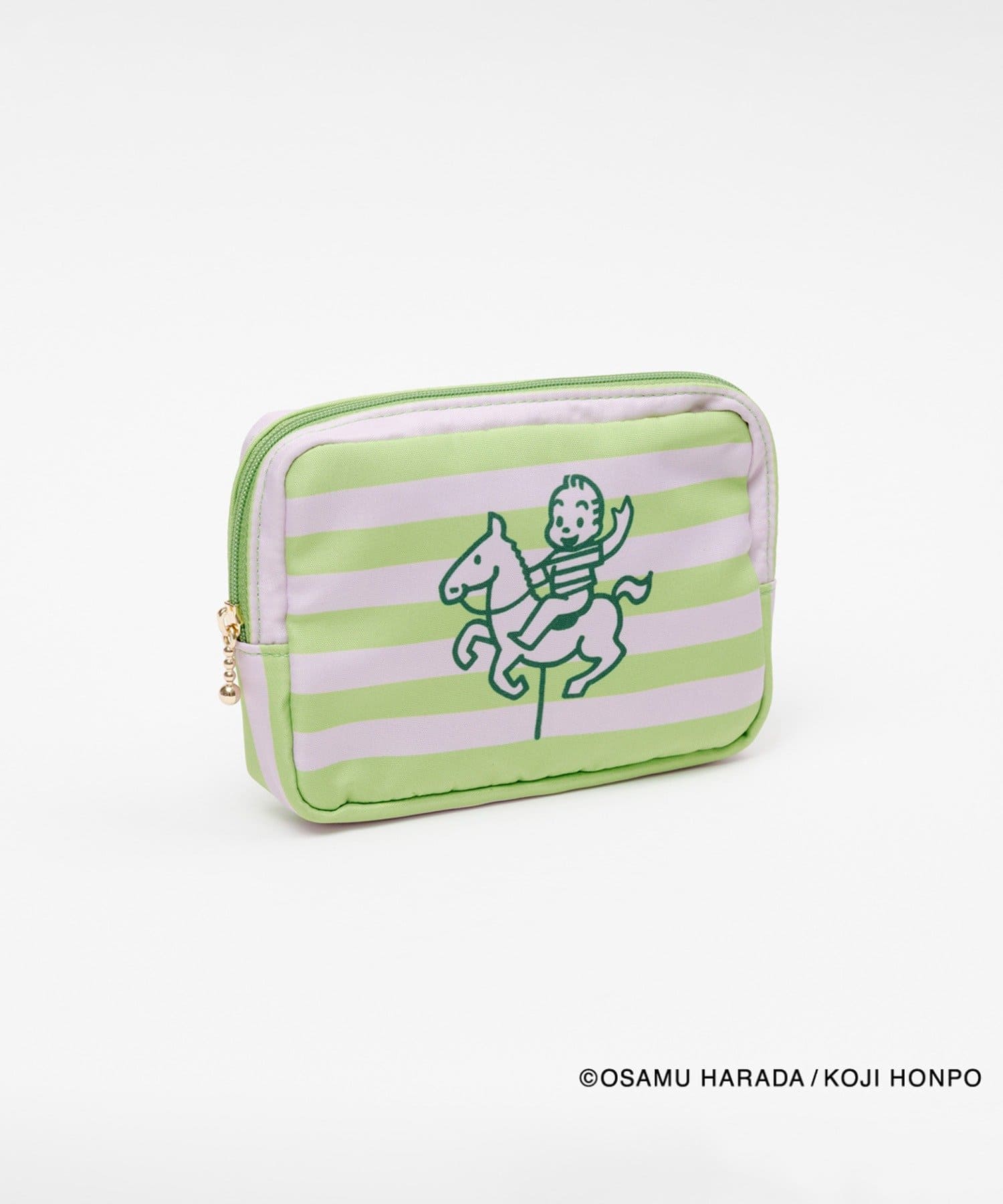 BIRTHDAY BAR(バースデイバー) OSAMU STRIPE スクエアポーチ