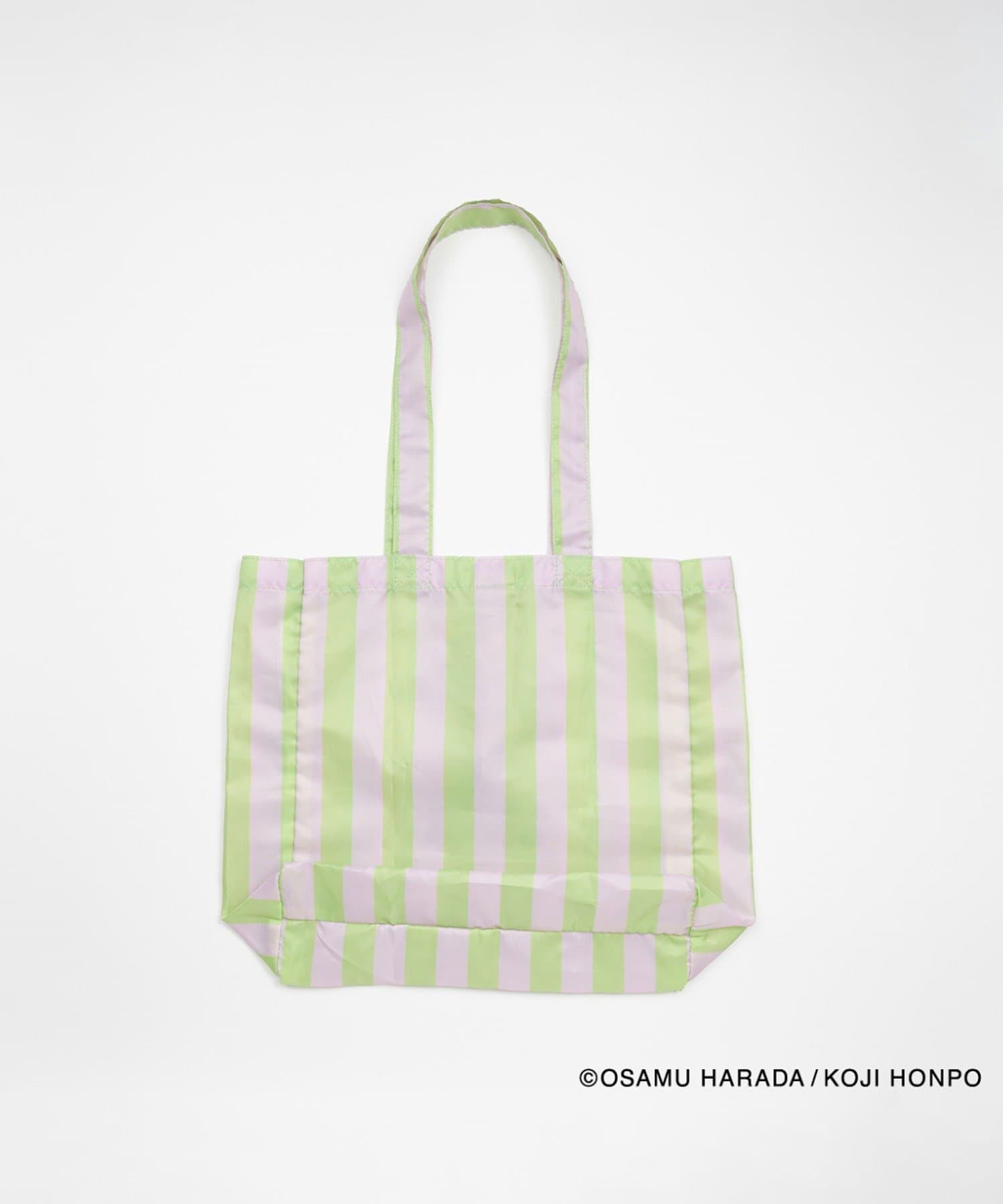 BIRTHDAY BAR(バースデイバー) OSAMU STRIPE ショッピングトートバッグ